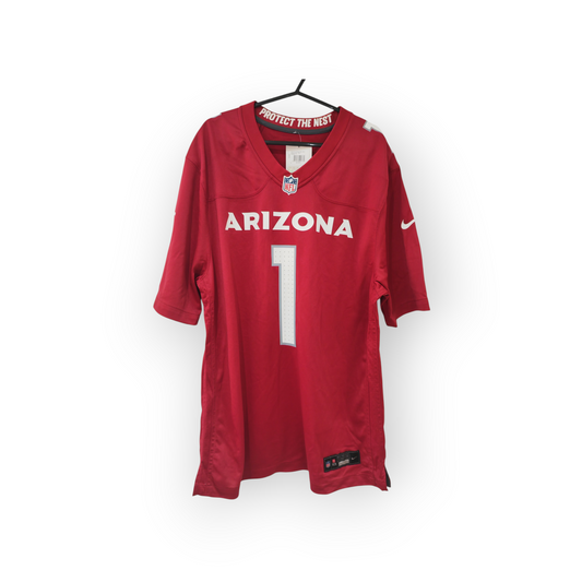 Nike Arizona Cardinals NFL Jersey, #1 Murray, Red, Size Large