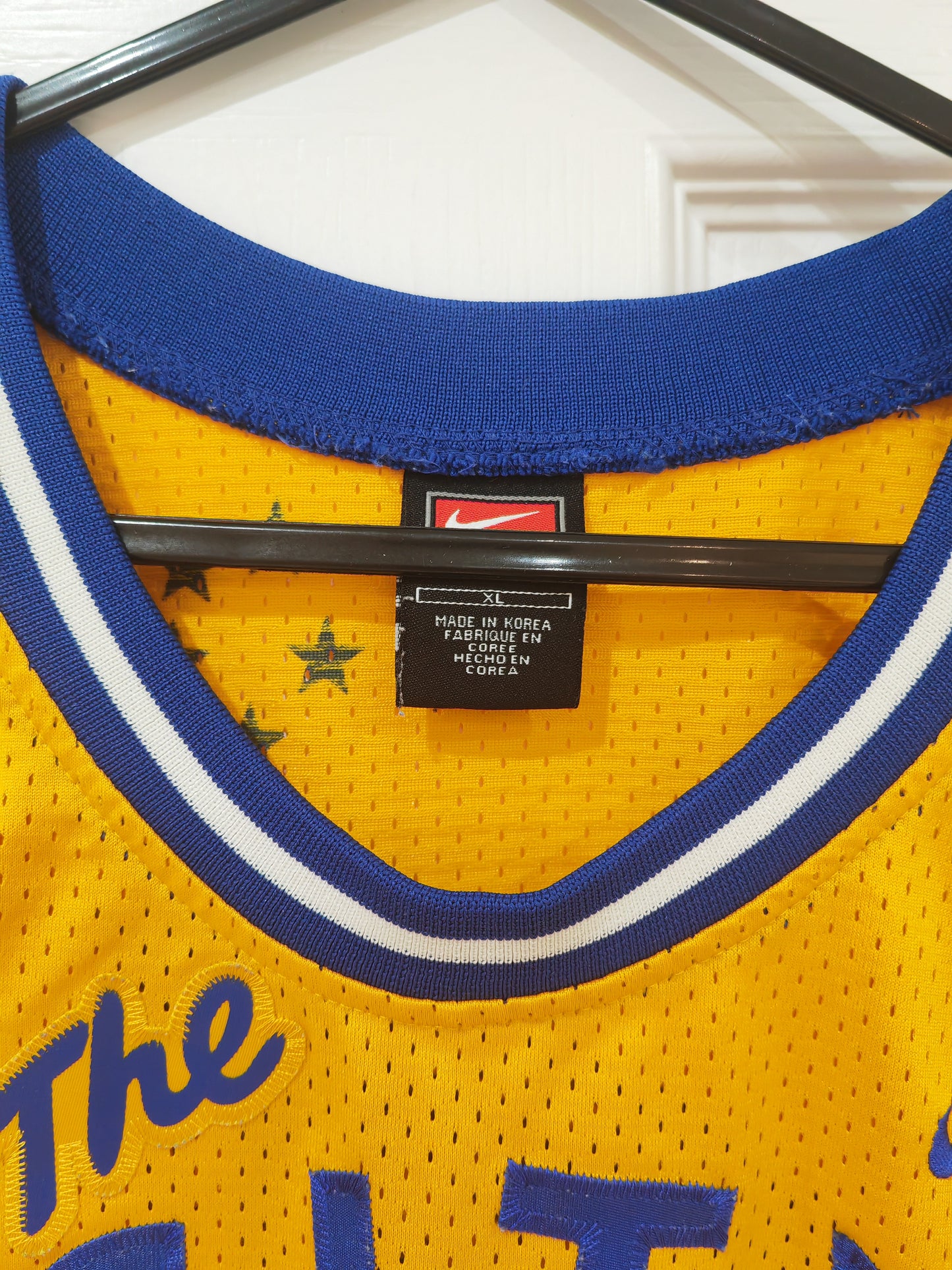 Youth Nike Golden State Warriors NBA Jersey, #23 Richardson, Yellow, Size YXL