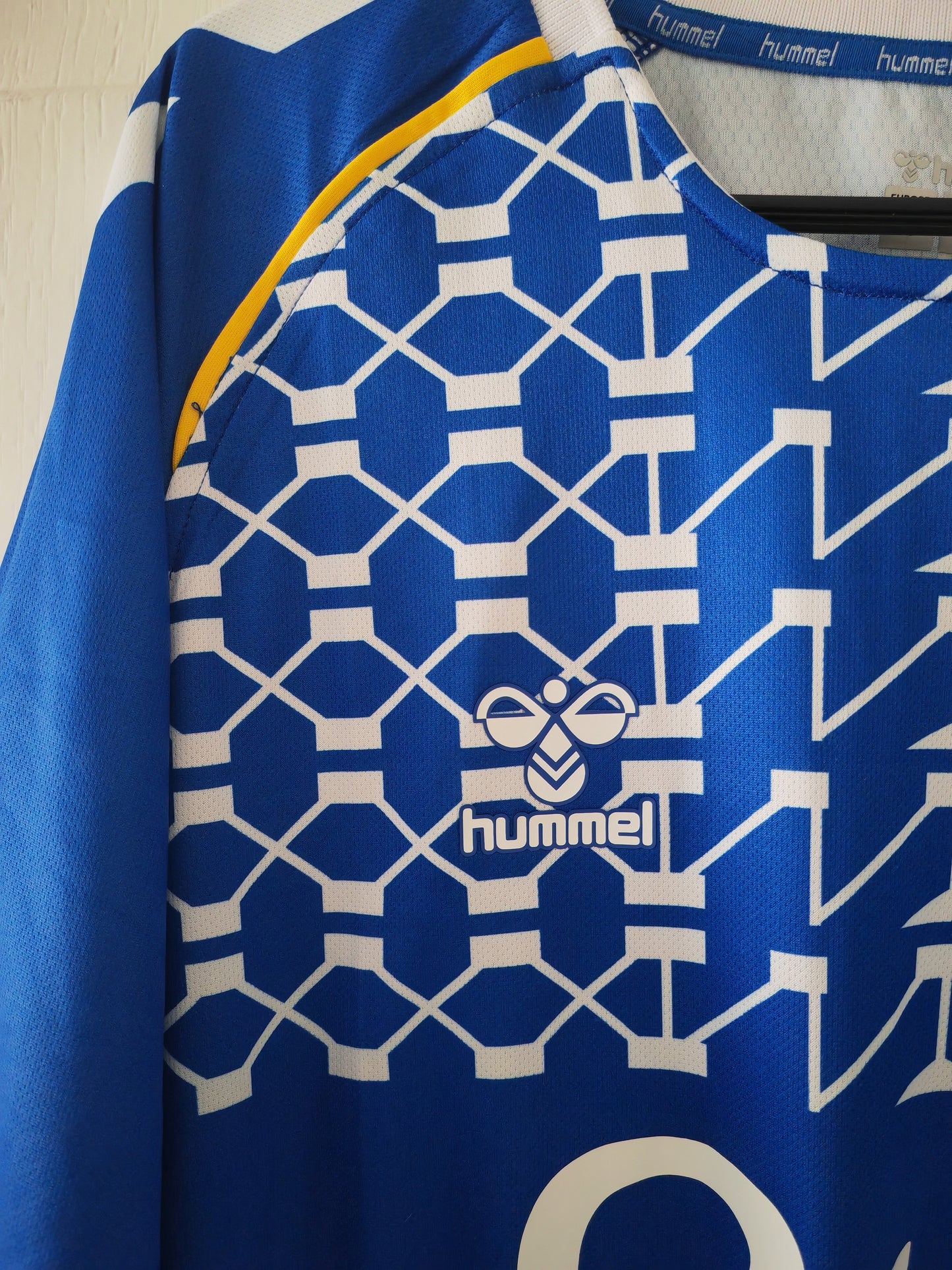 Hummel Everton Short Sleeve Training/Pre Match Jersey, Blue, Size XL