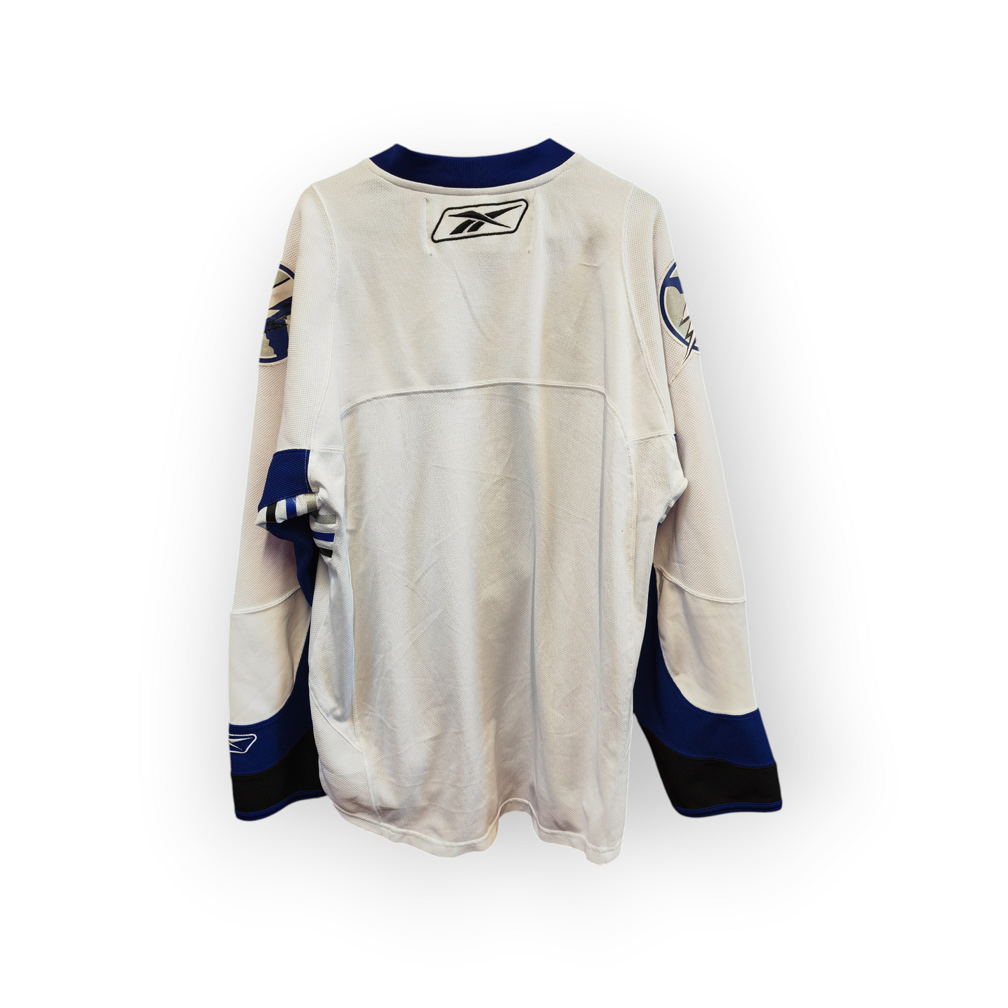 Reebok Tampa Bay Lightning NHL Jersey, White, Size Small