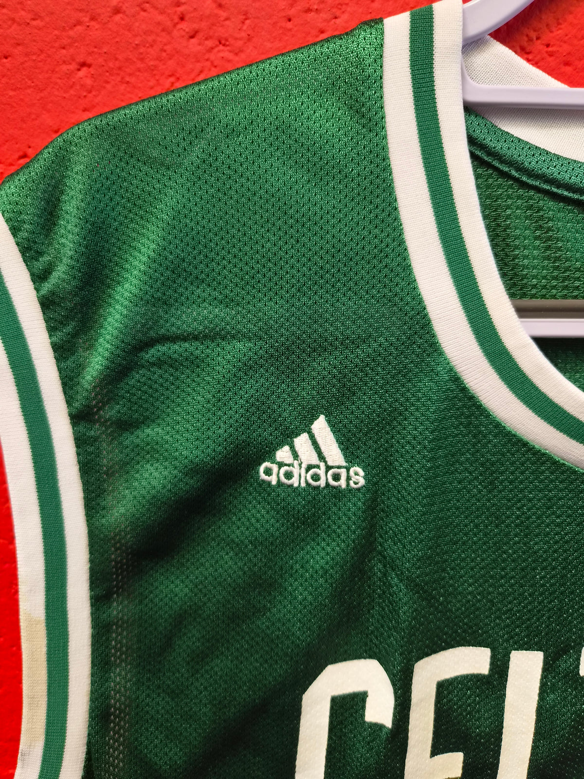 Adidas Boston Celtics NBA Jersey, #34 Pierce, Green, Size Large