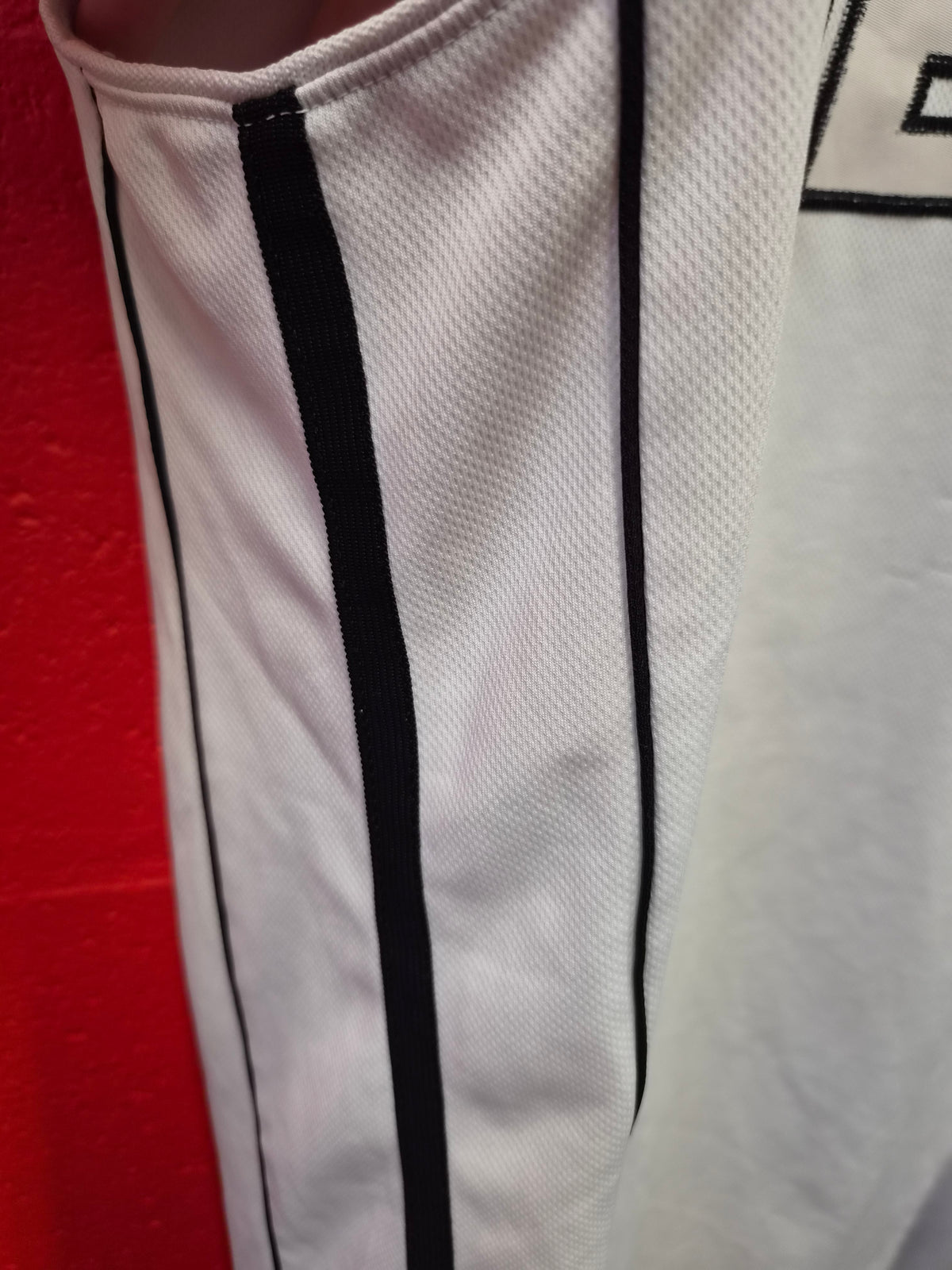 Adidas Miami Heat NBA White Hot Jersey, #6 James, White, Size L+2 Length