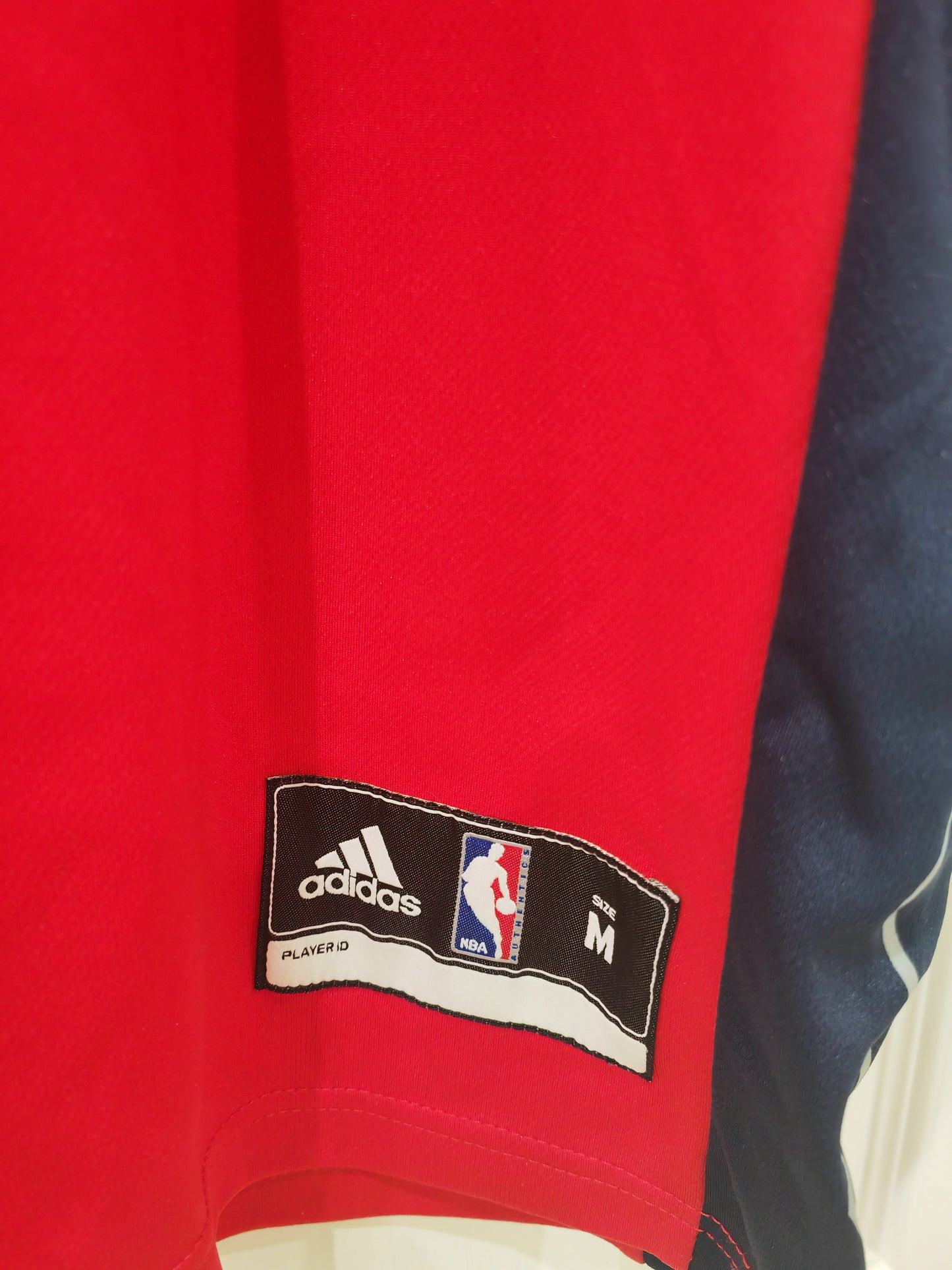 Adidas New Jersey Nets NBA Basketball Jersey, #5 Kidd, Red, Size Medium