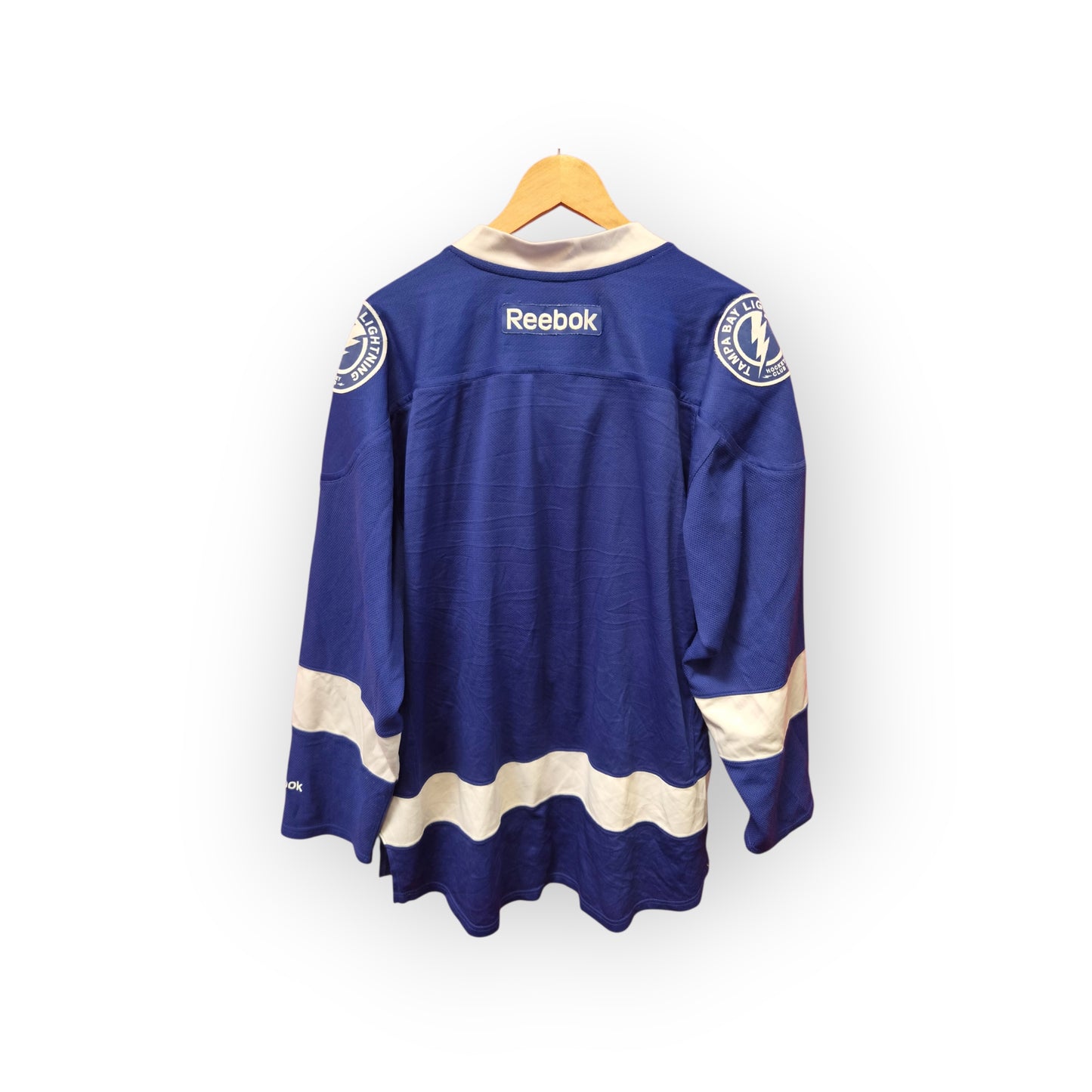 Reebok Tampa Bay Lightning NHL Jersey, Blue, Size XL