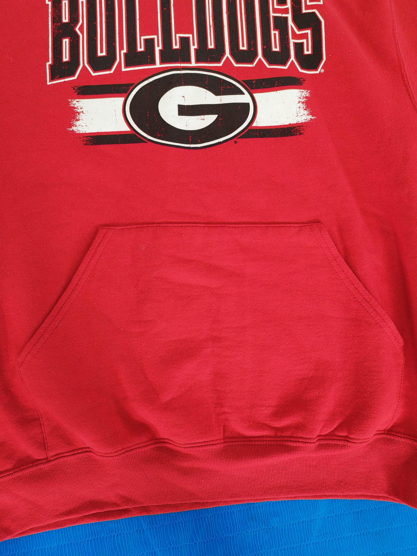 Russell Athletic Georgia Bulldogs NCAA College Hoodie, Red, Size Medium
