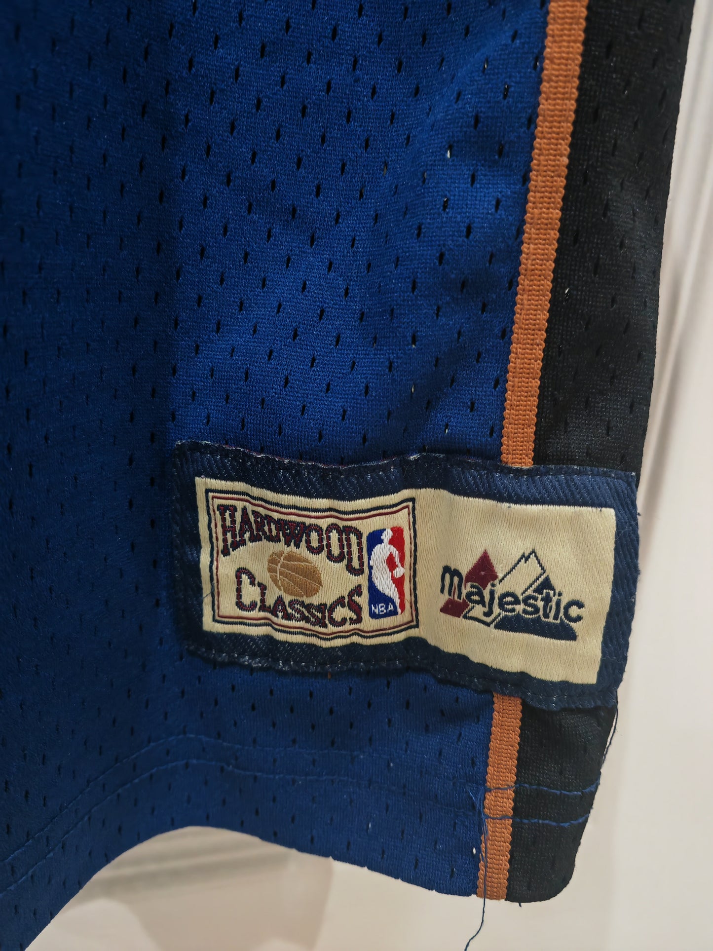 Majestic Hardwood Classics Washington Wizards NBA Jersey, #23 Jordan, Blue, Large