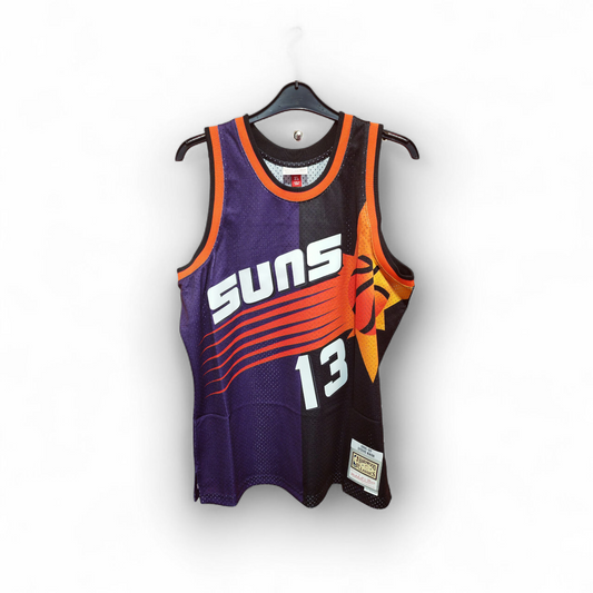 Mitchell & Ness Phoenix Suns 1996/97 Split Jersey, #13 Nash, Purple/Black, XL