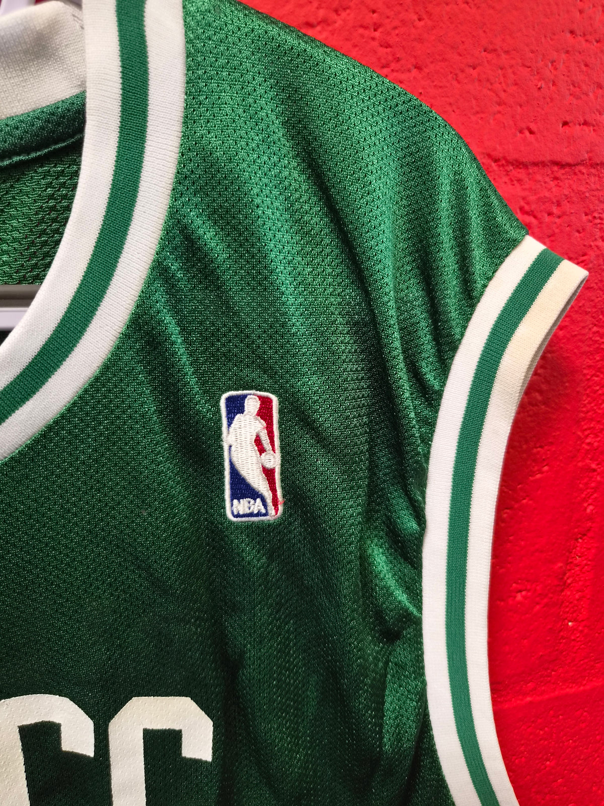 Adidas Boston Celtics NBA Jersey, #34 Pierce, Green, Size Large