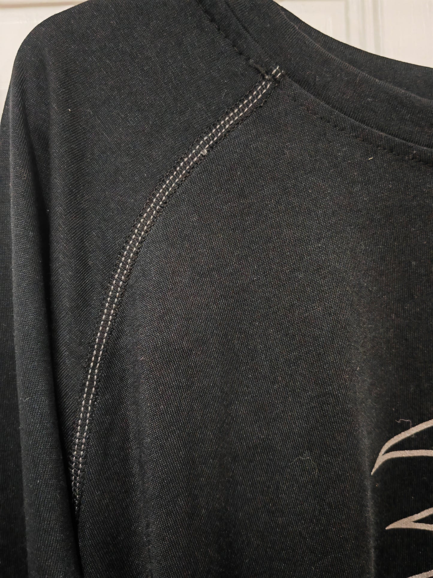 Adidas Anaheim Ducks Long Sleeve NHL T Shirt, Black, Size Medium