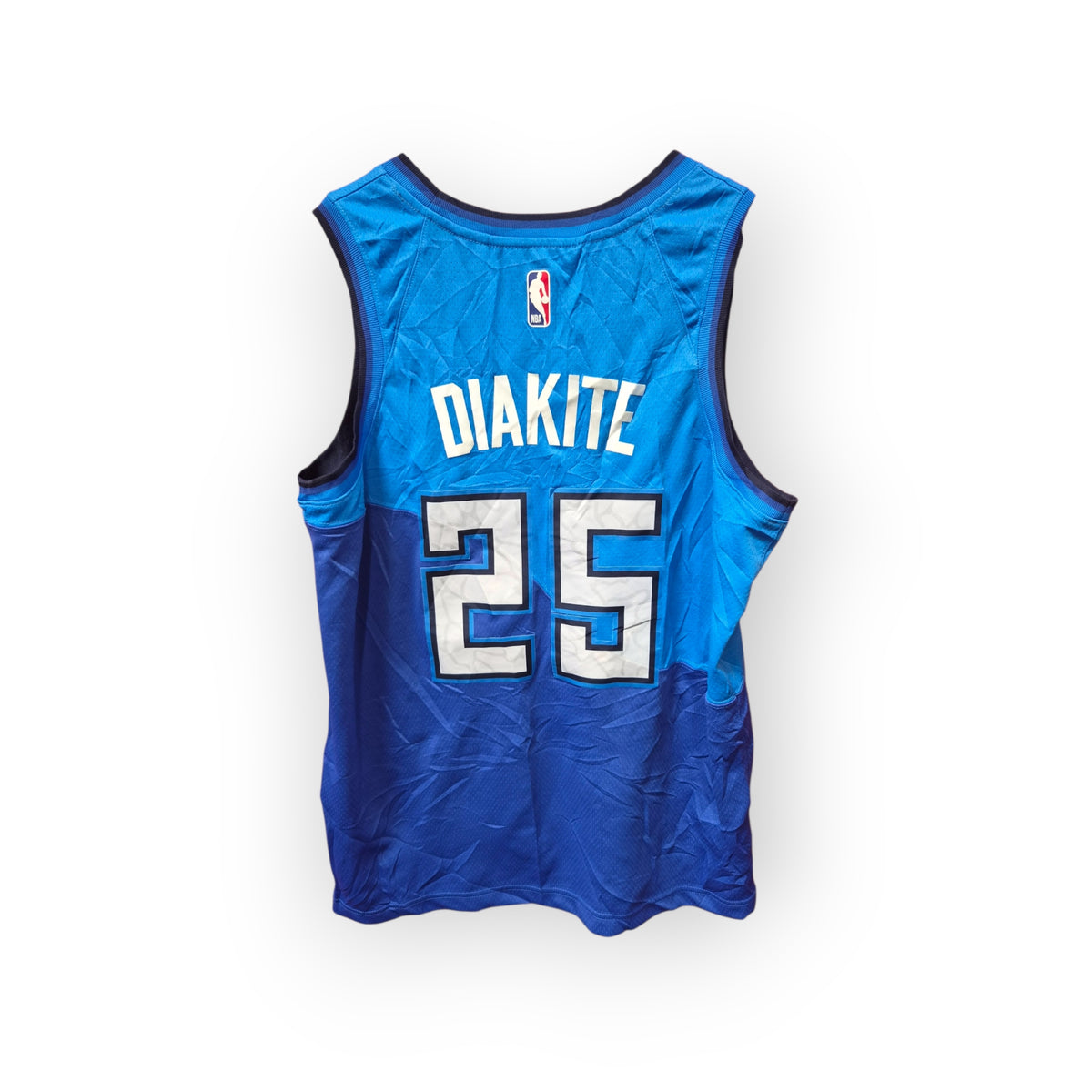 Nike Milwaukee Bucks NBA Jersey, #25 Diakite, Blue, Size Large