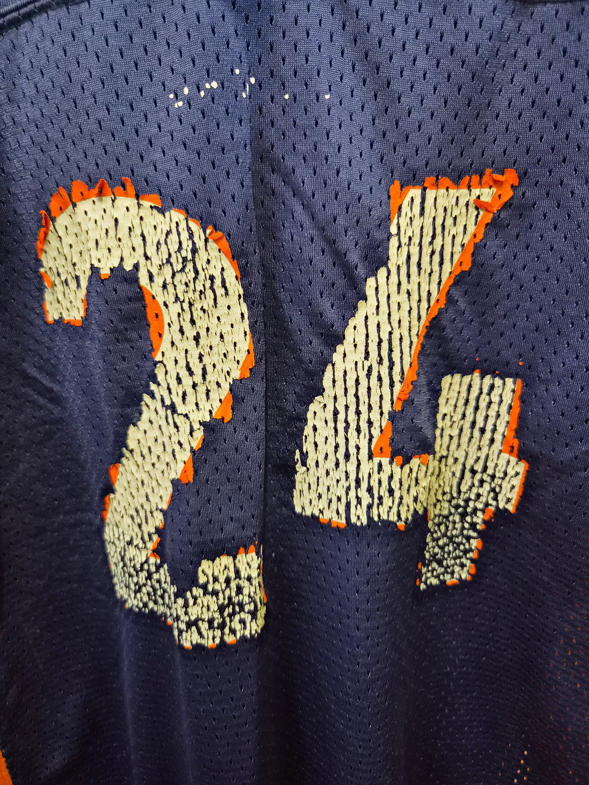 Youth Reebok Denver Broncos NFL Jersey, #24 Bailey, Navy, Size YXL