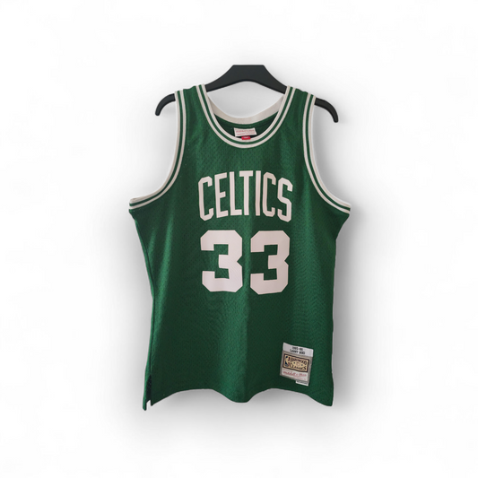 Mitchell & Ness Boston Celtics 1985/86 Jersey, #33 Bird, Green, Size Medium