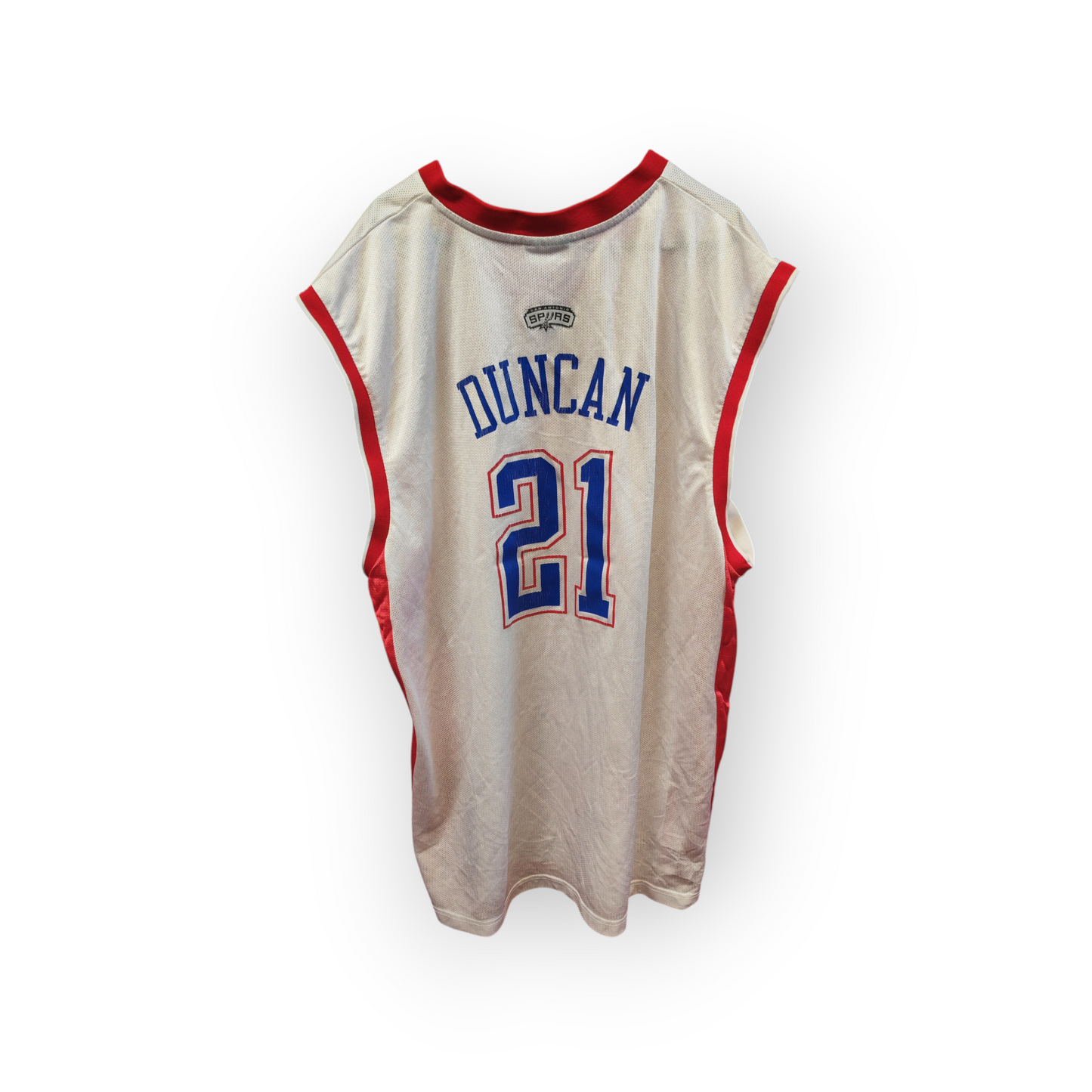 Reebok 2004 NBA West All Star Jersey, #21 Duncan, White, Size XL