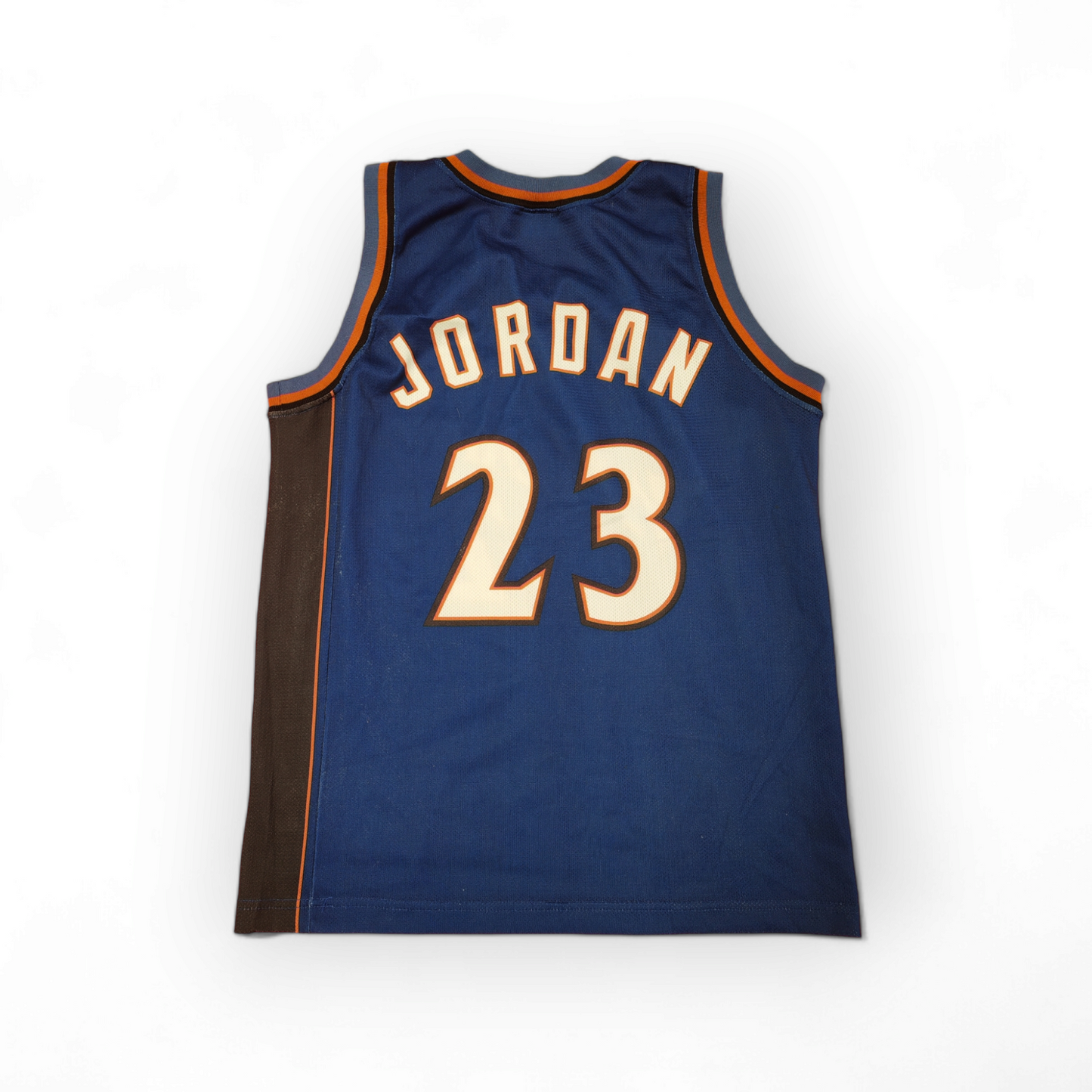 Champion Washington Wizards NBA Basketball Jersey, #23 Jordan, Blue, Size Small