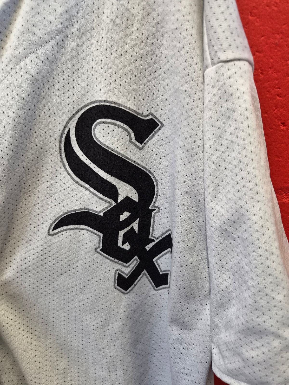 Majestic Chicago White Sox Reversible MLB Baseball Jersey, Black/White, XL/XXL