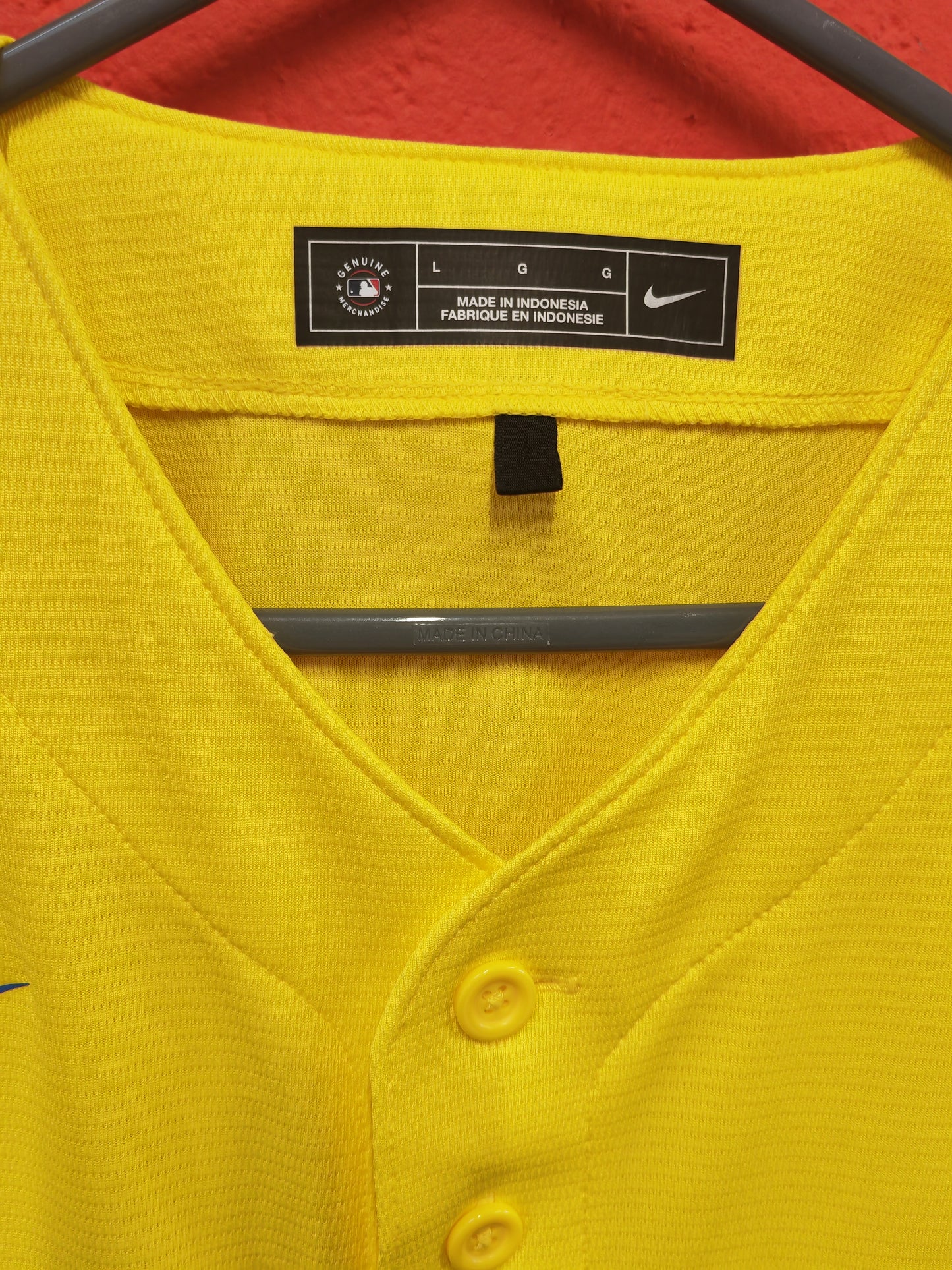 Youth Nike Boston Red Sox MLB City Connect Jersey, Yellow, Size YM