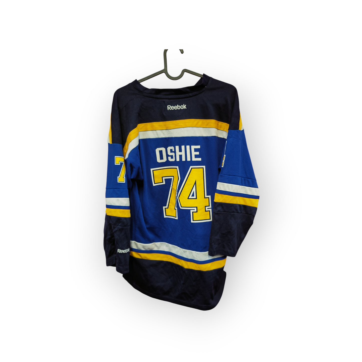 Youth Reebok St Louis Blues NHL Hockey Jersey, #74 Oshie, Blue, Size YL/XL