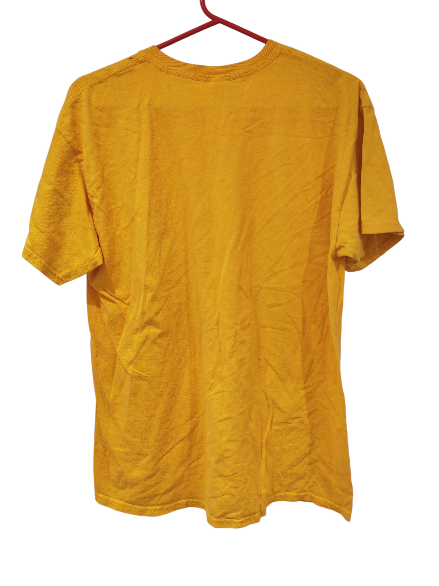 Gildan Valparaiso University Short Sleeve T Shirt, Yellow, Size Large