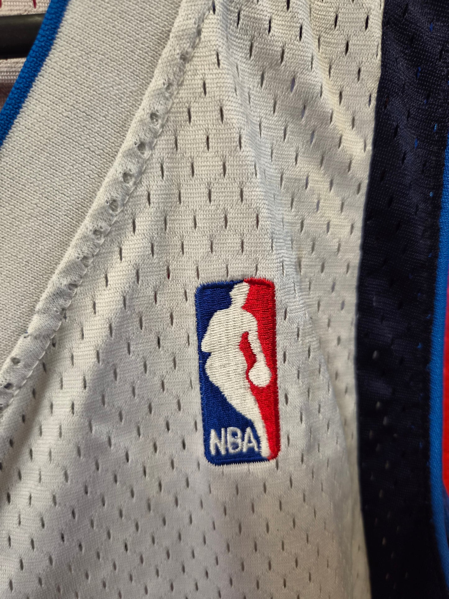 Adidas Dallas Mavericks NBA Jersey, #5 Howard, White, Size XXL +2 Length