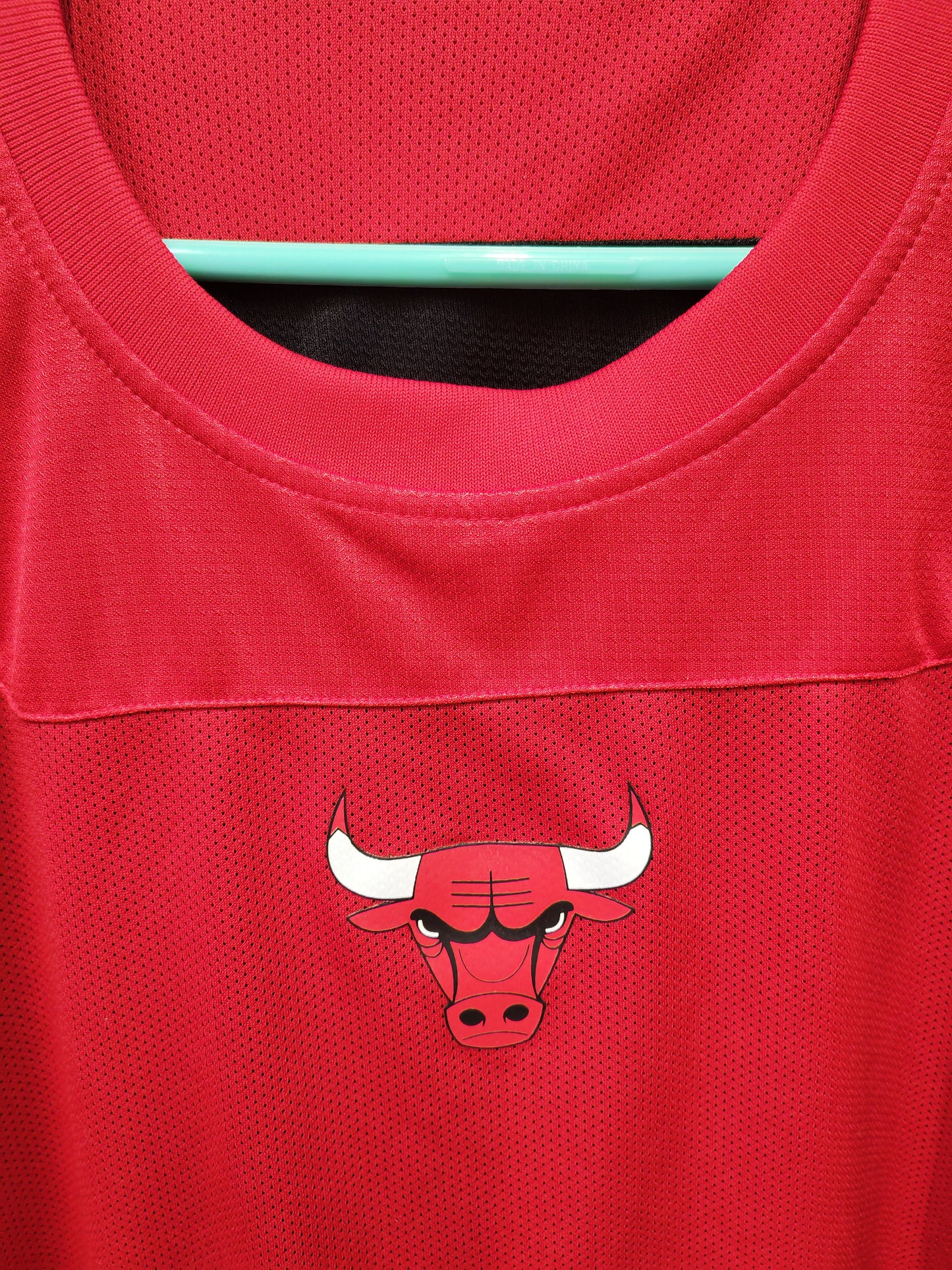 Adidas Chicago Bulls Reversible Training Jersey, Red/Black, Size L/XL