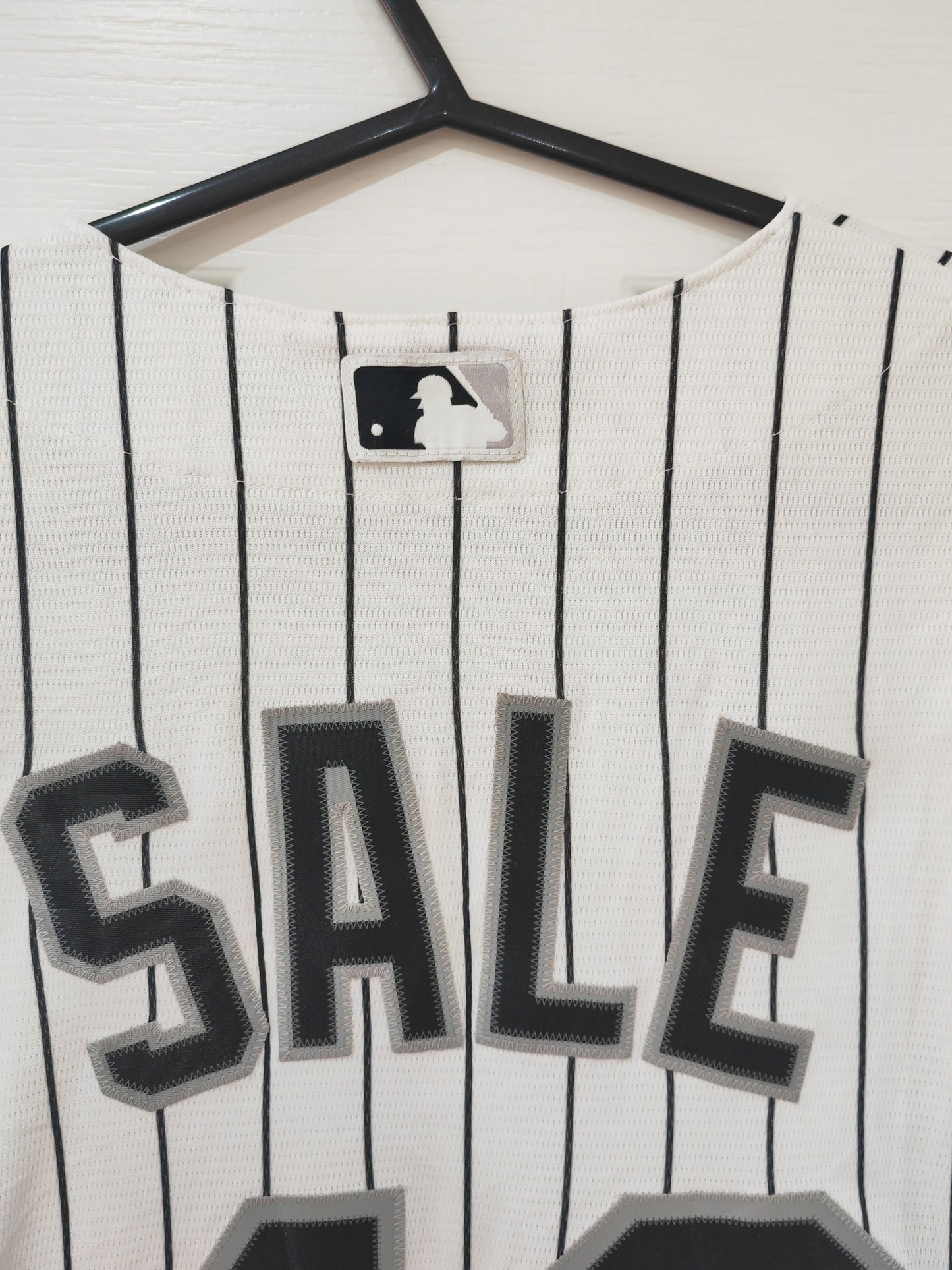 Majestic Chicago White Sox MLB Jersey, #49 Sale, White, Size Large
