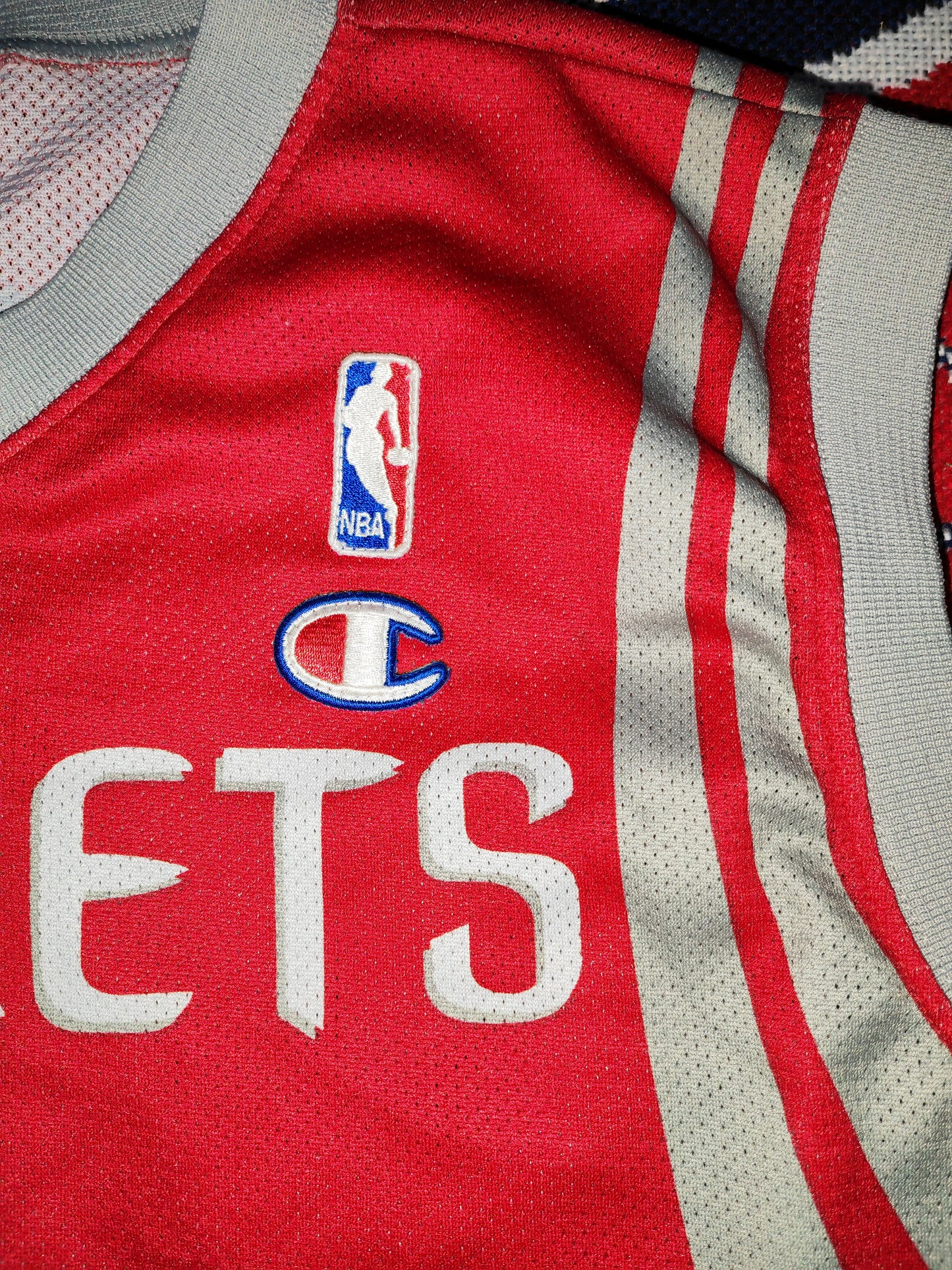 Champion Houston Rockets NBA Jersey, #1 McGrady, Red, Size Small