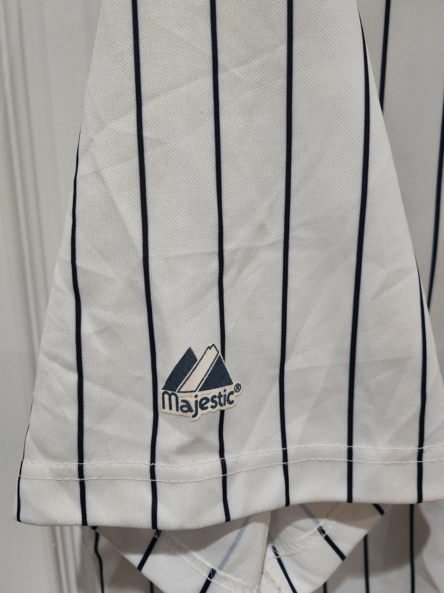 Majestic New York Yankee's MLB Baseball Jersey, #55 Matsui, White, Size XL