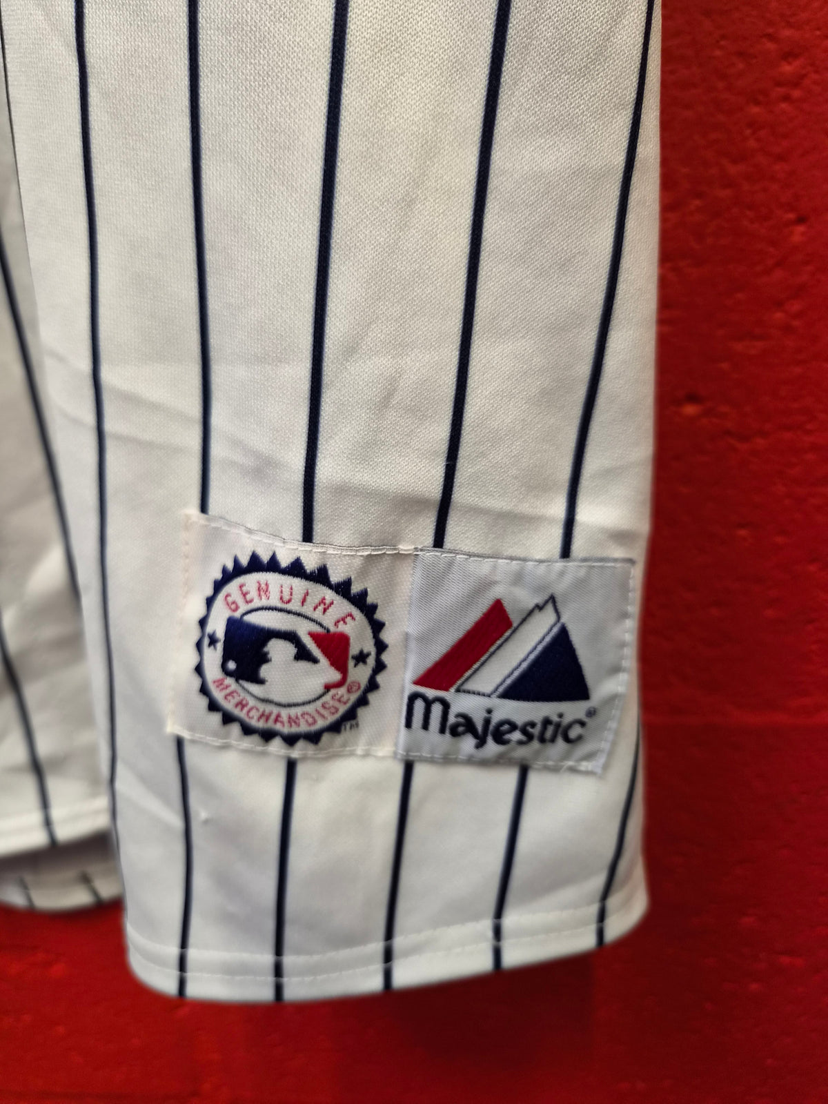 Majestic Minnesota Twins MLB Baseball Jersey, White, Size L/XL (Label Faded)