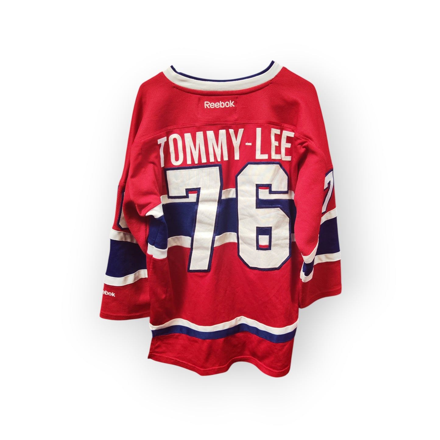 Youth Reebok Montreal Canadiens NHL Jersey, #76 Tommy-Lee, Red, Size YL/XL
