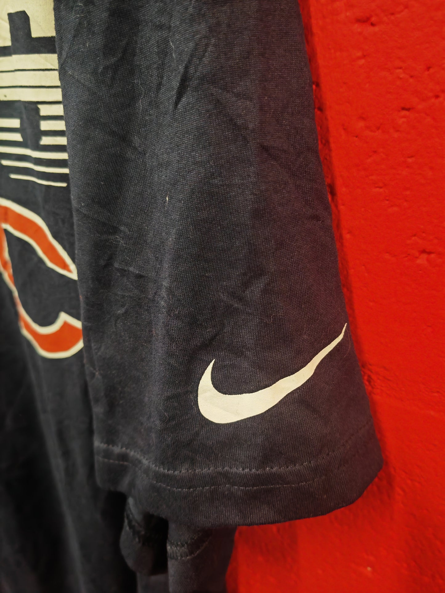 Nike Dri-Fit Chicago Bears NFL Short Sleeve T Shirt, Navy, Size XL