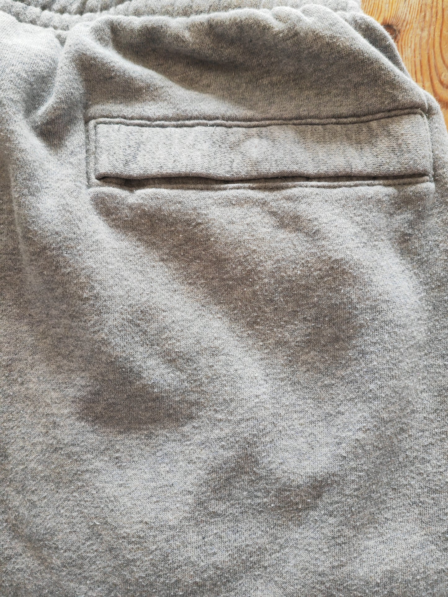 Nike Cuffed Leg Sweat Pants, Grey, Size Large
