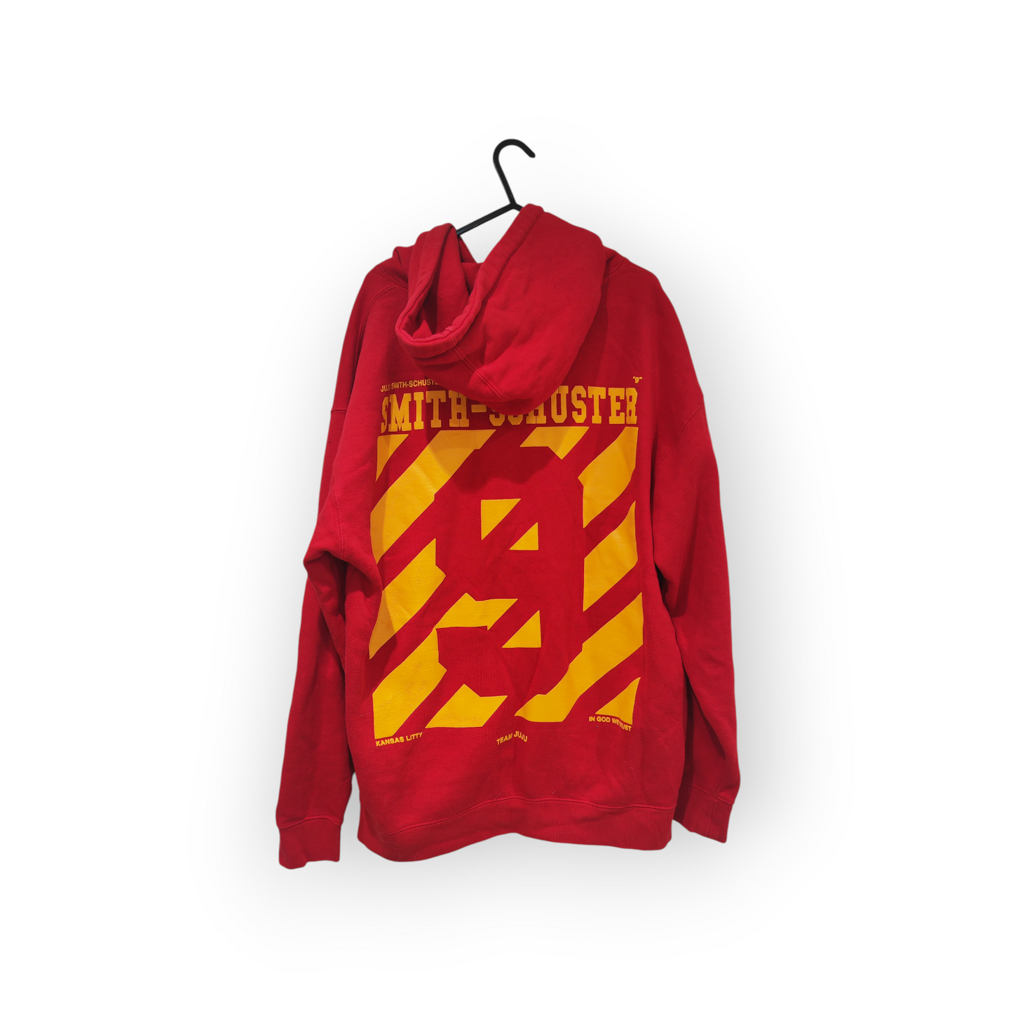 Juju Smith Schuster 'Team JuJu' NFL Pullover Hoodie, Red, Size Large
