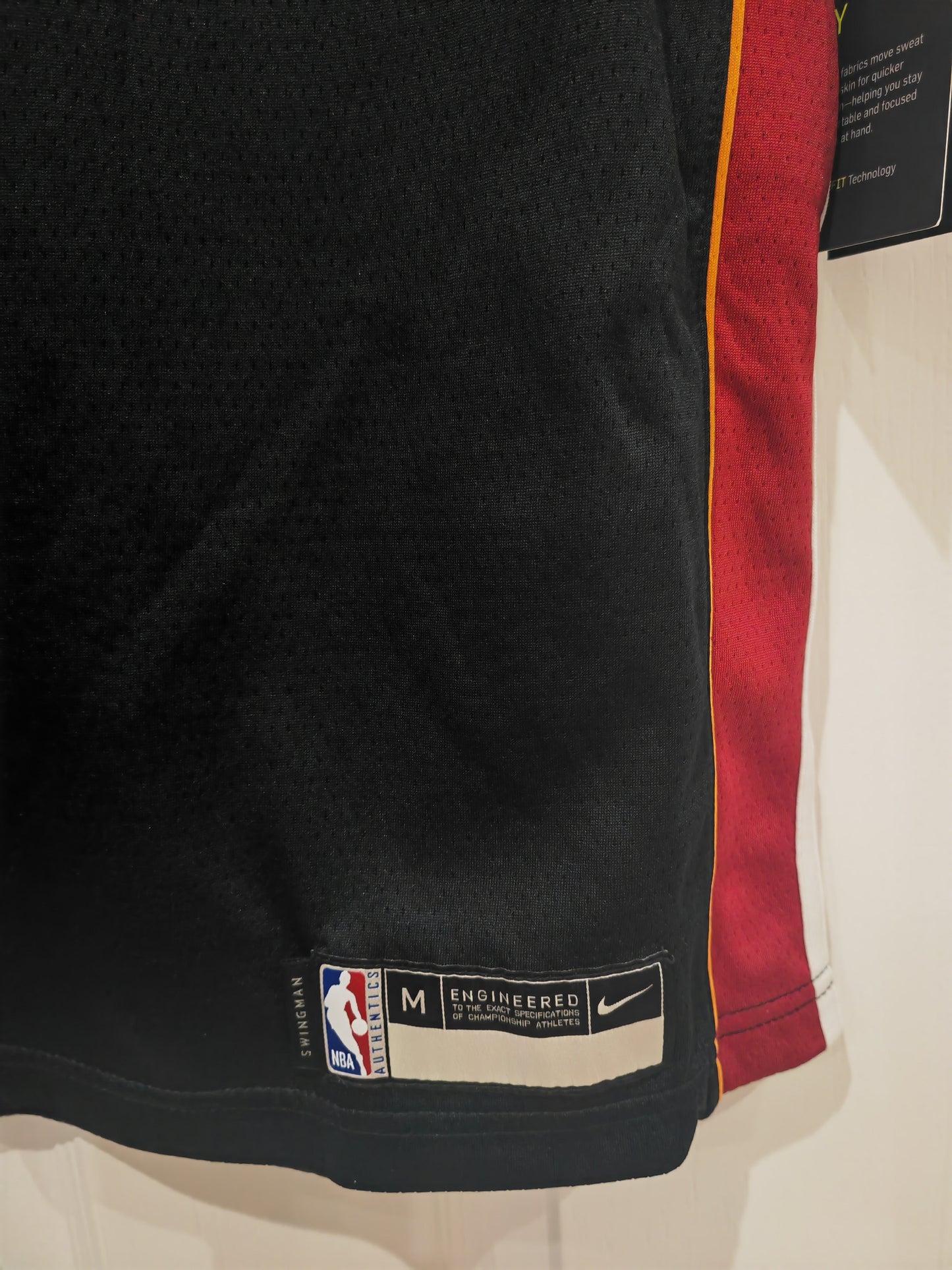 Youth Nike Miami Heat NBA Jersey, #21 Whiteside, Black, Size Youth Medium