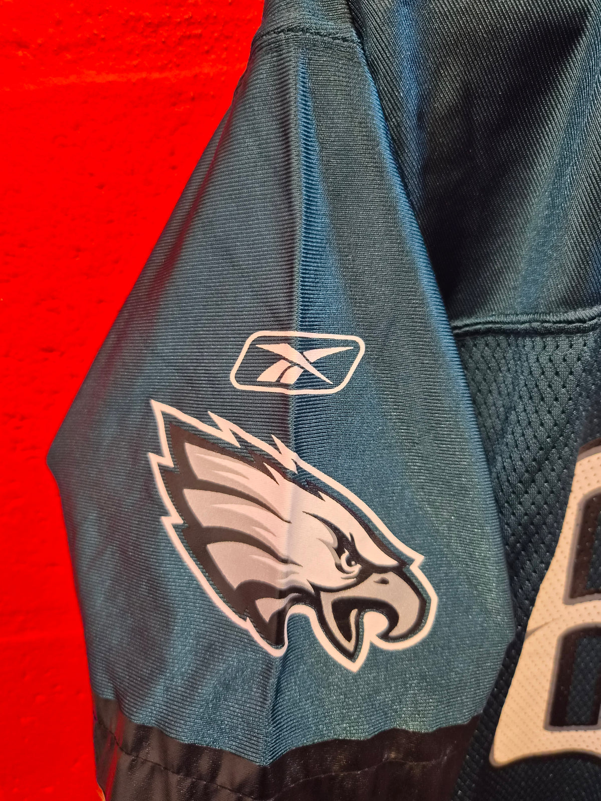 Youth Reebok Philadelphia Eagles NFL Jersey, #81 Owens, Green, Size YL