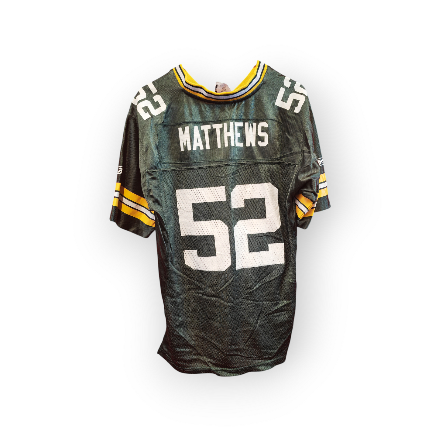 Youth Reebok Green Bay Packers NFL Jersey, #52 Jersey, Green, Size YL