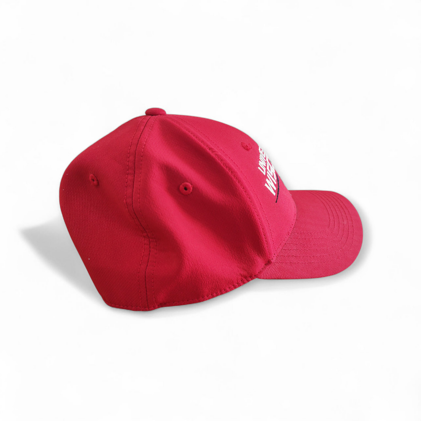 Under Armour Wisconsin Badgers NCAA Fitted Cap, Red, Size L/XL