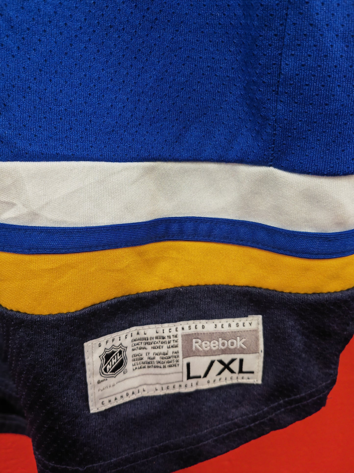 Youth Reebok St Louis Blues NHL Hockey Jersey, #74 Oshie, Blue, Size YL/XL