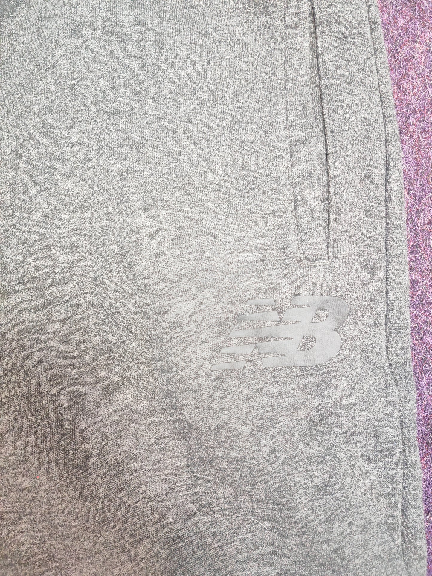 New Balance Sweat Shorts, Grey, Size XXL