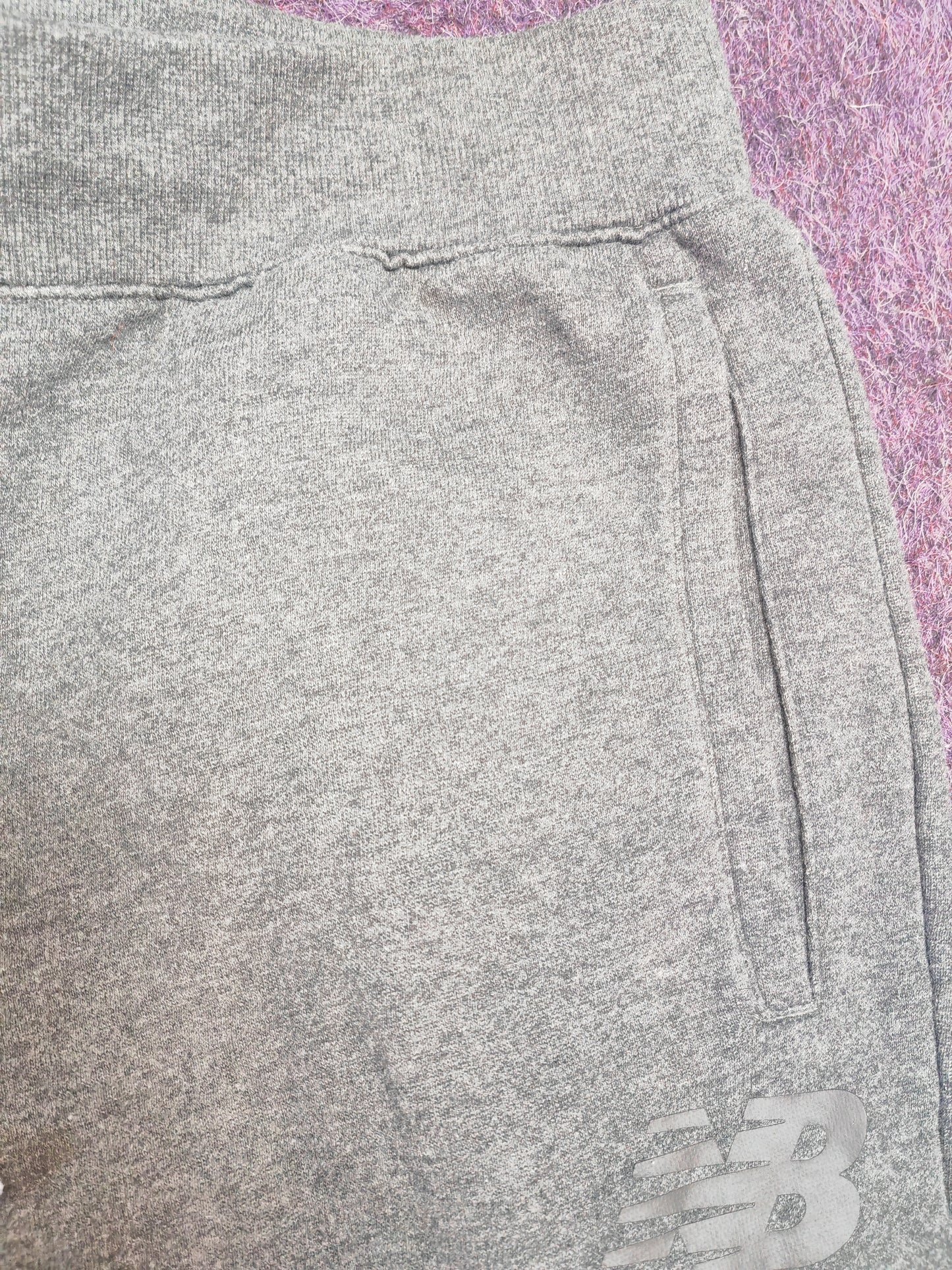 New Balance Sweat Shorts, Grey, Size XXL
