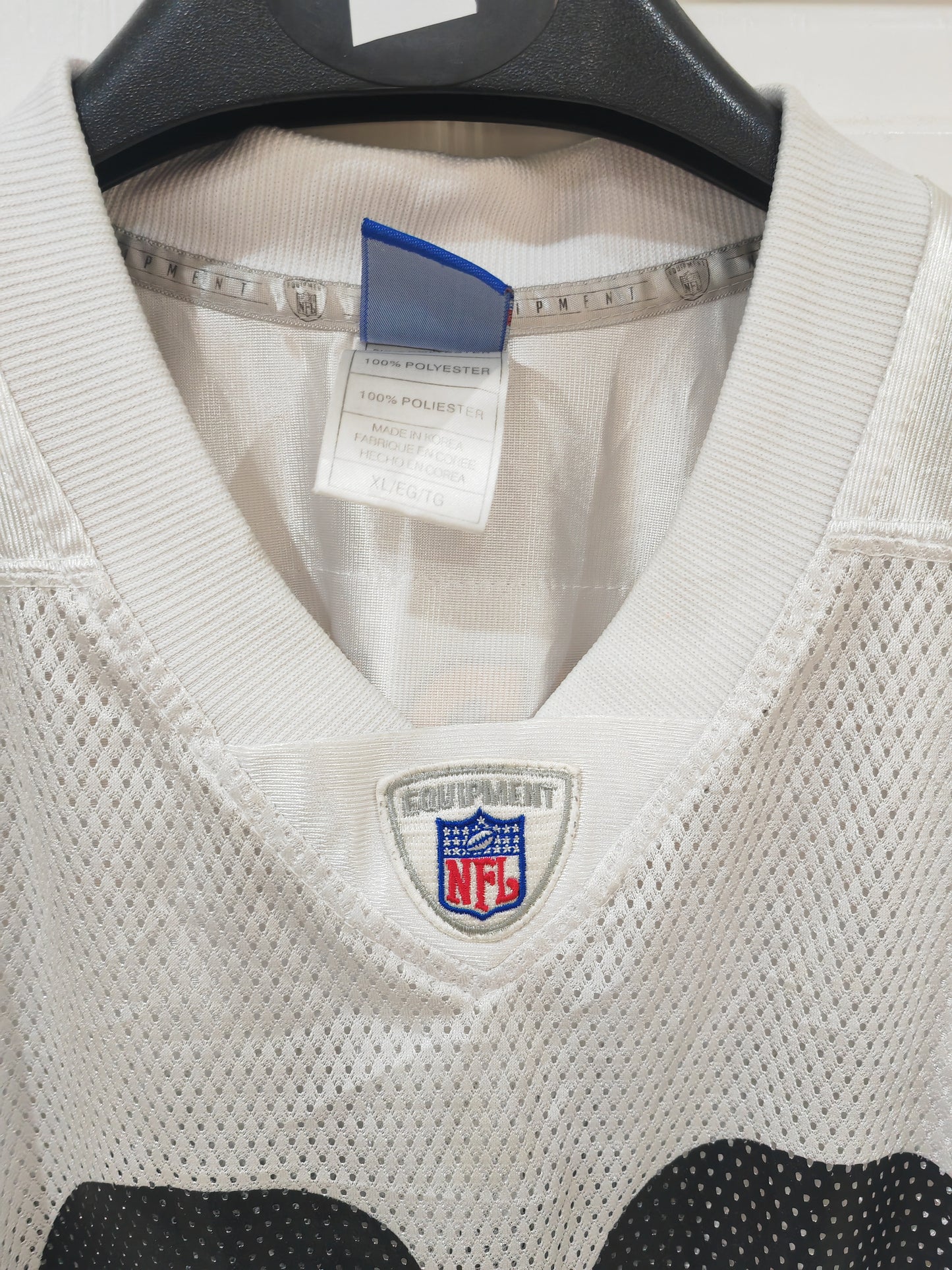 Reebok Pittsburgh Steelers NFL Jersey, #82 Randle El, White, Size XL