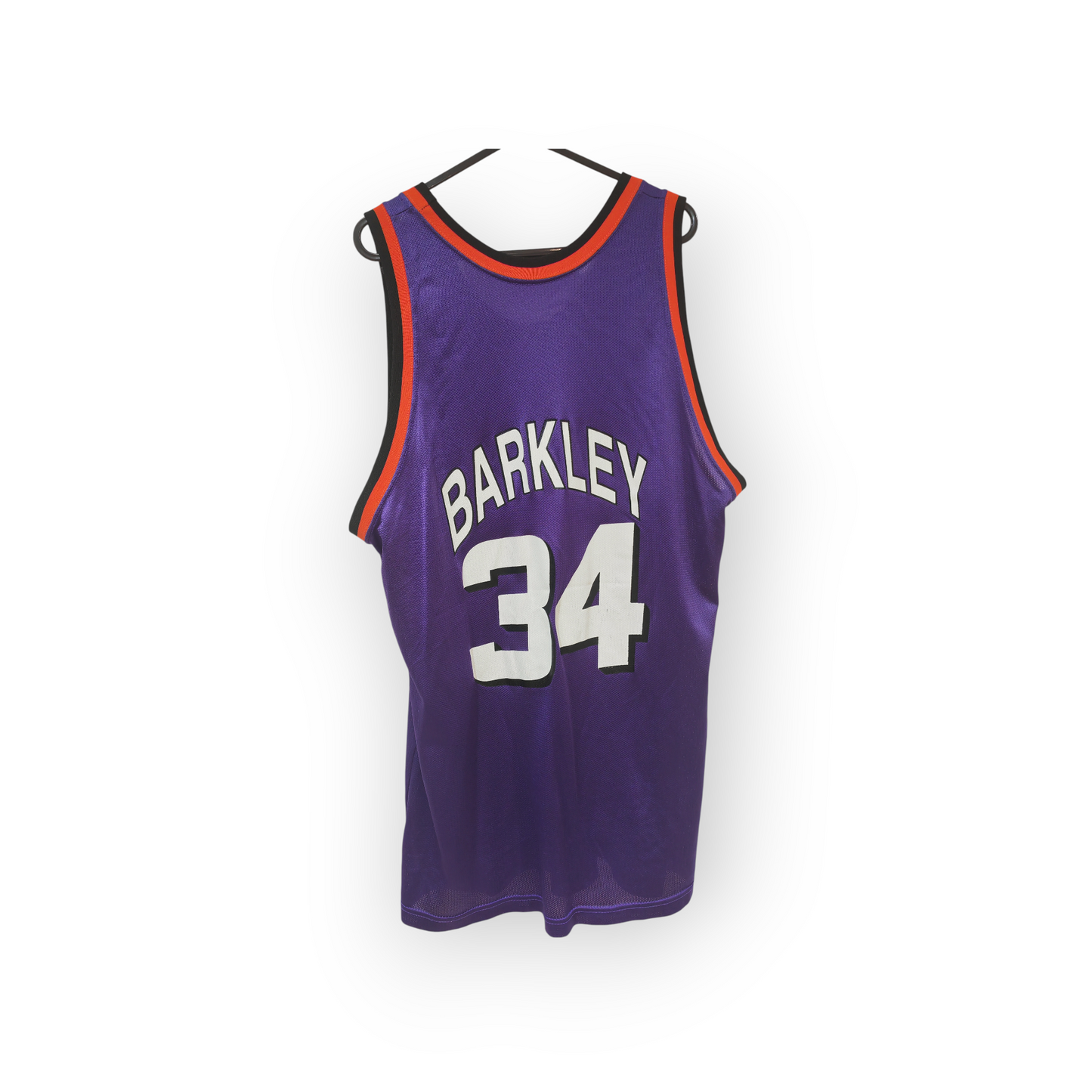 Champion Phoenix Suns NBA Jersey, #34 Barkley, Purple, Size 48 L/XL