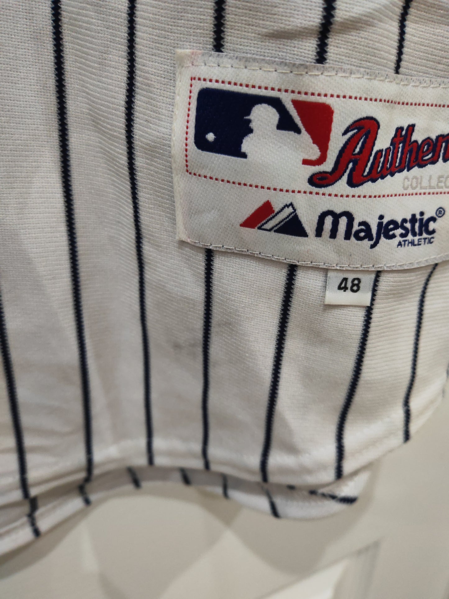 Majestic New York Yankees Authentic 2009 World Series, Yankee Stadium Jersey, #2, 48/L-XL