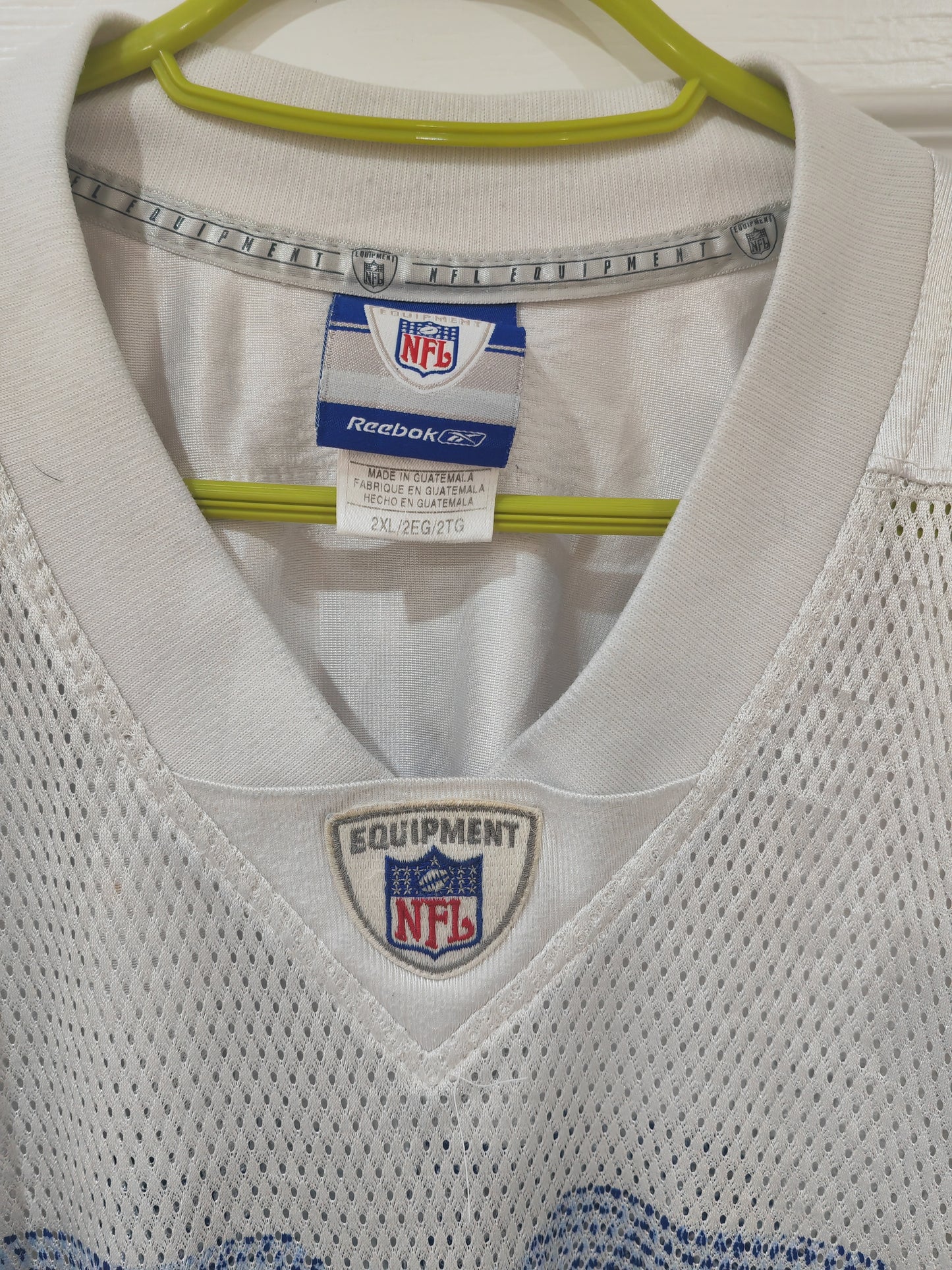 Reebok Indianapolis Colts NFL Jersey, #88 Harrison, White, Size XXL