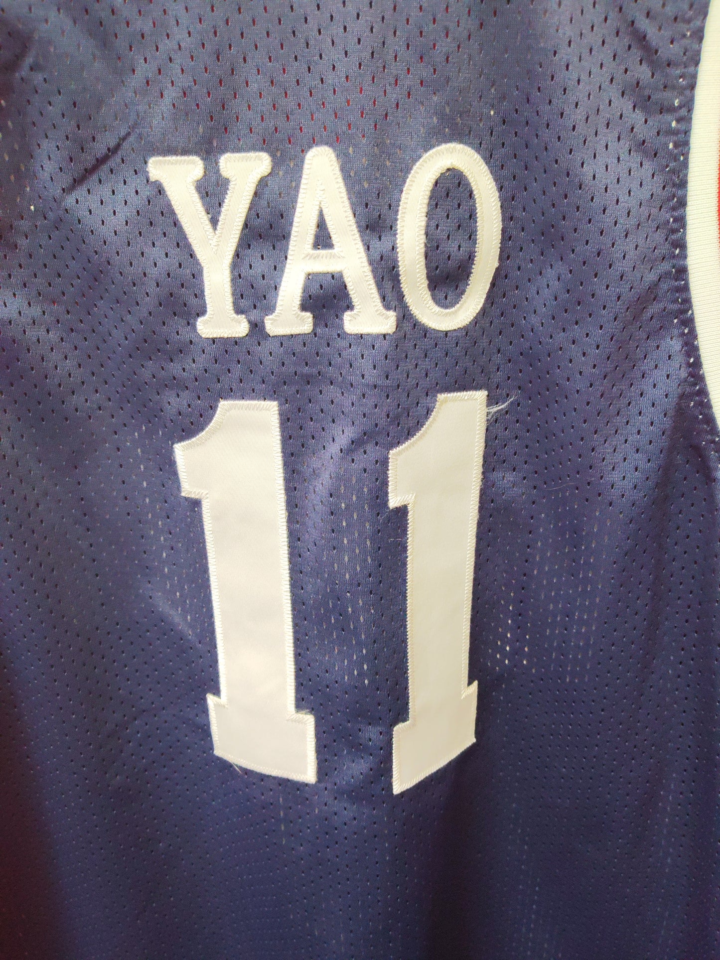 Youth Nike Houston Rockets NBA Jersey, #11 Yao, Navy Blue, Size Youth XL