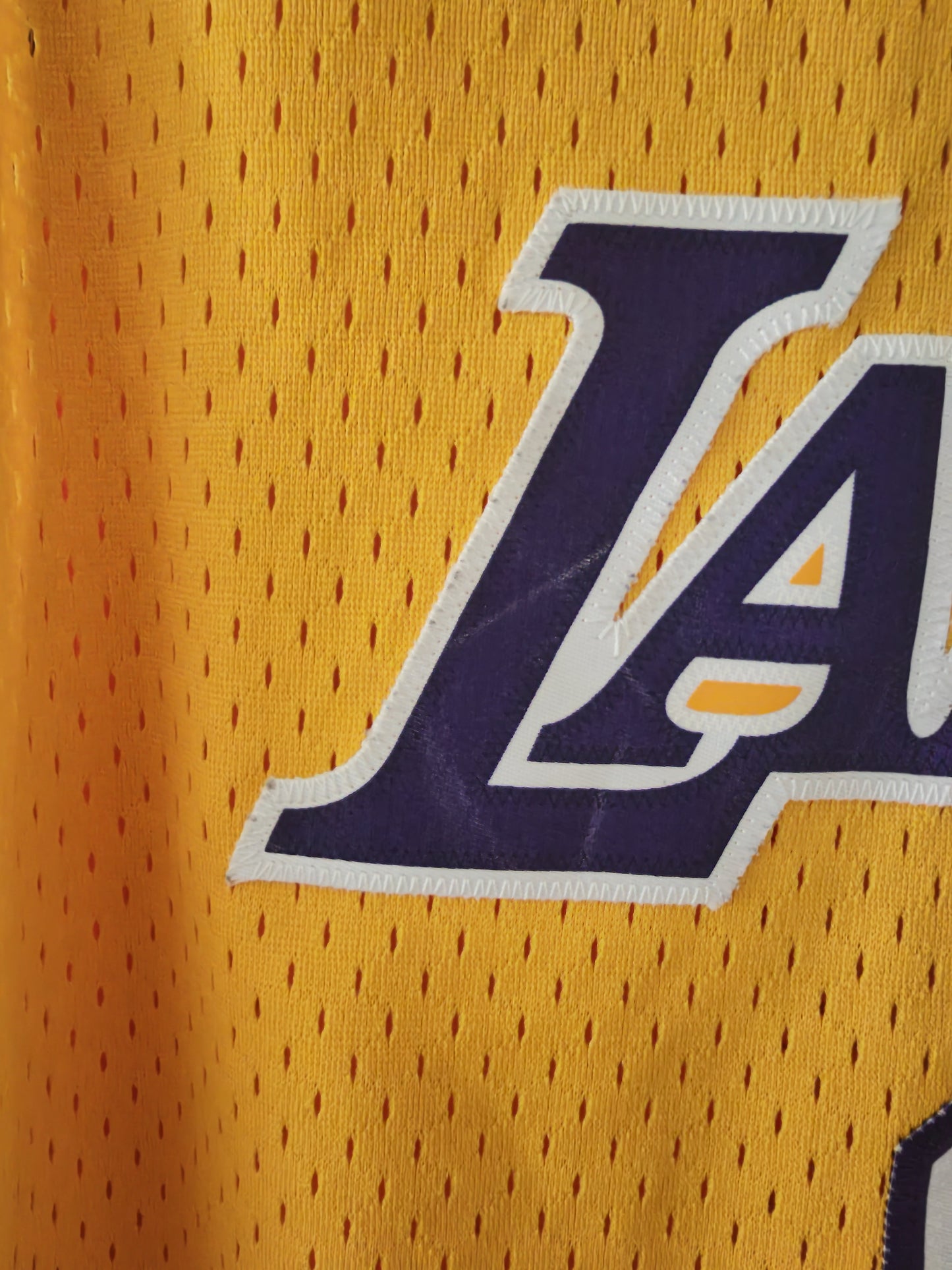Youth Reebok Los Angeles Lakers NBA Jersey, #8 Bryant, Yellow, Size Youth Large