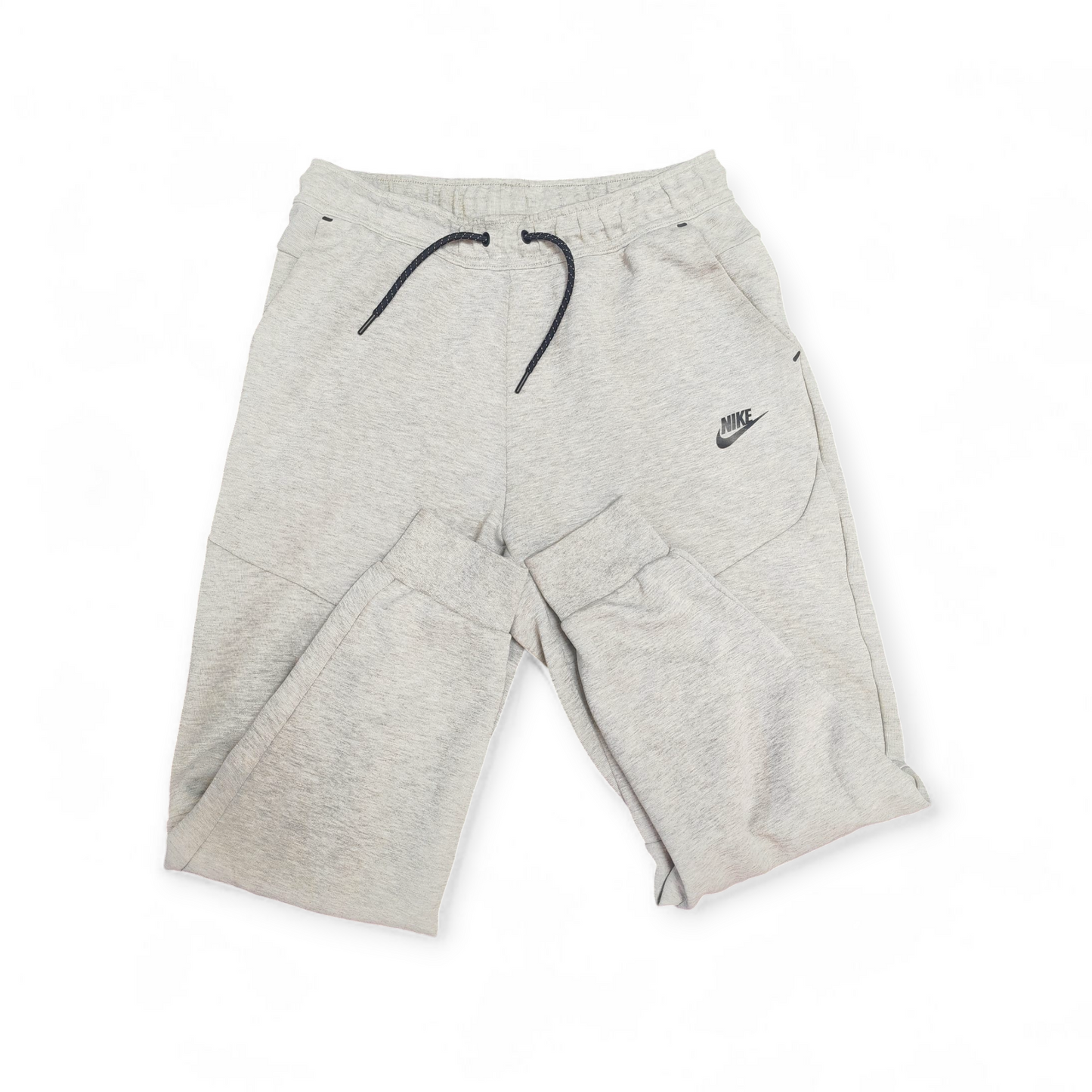 Nike Cuffed Leg Sweat Pants, Grey, Size Medium