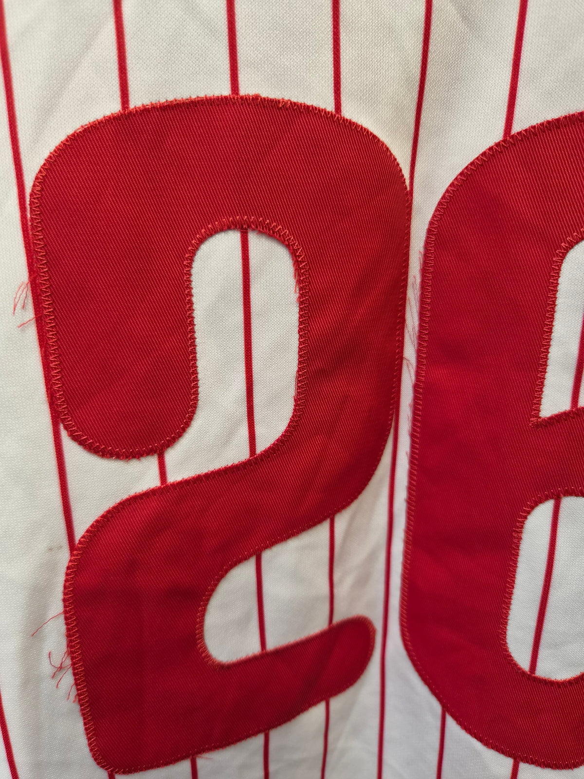 Majestic Philadelphia Phillies MLB Baseball Jersey, #26 Utley, World Series, XL