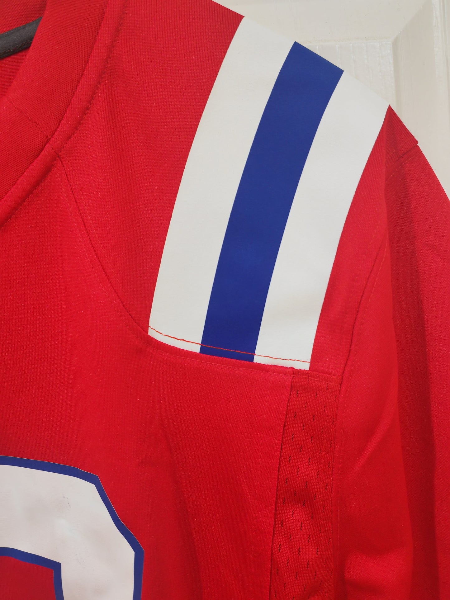 Nike New England Patriots NFL Jersey, #12 Brady, Red, Size Medium