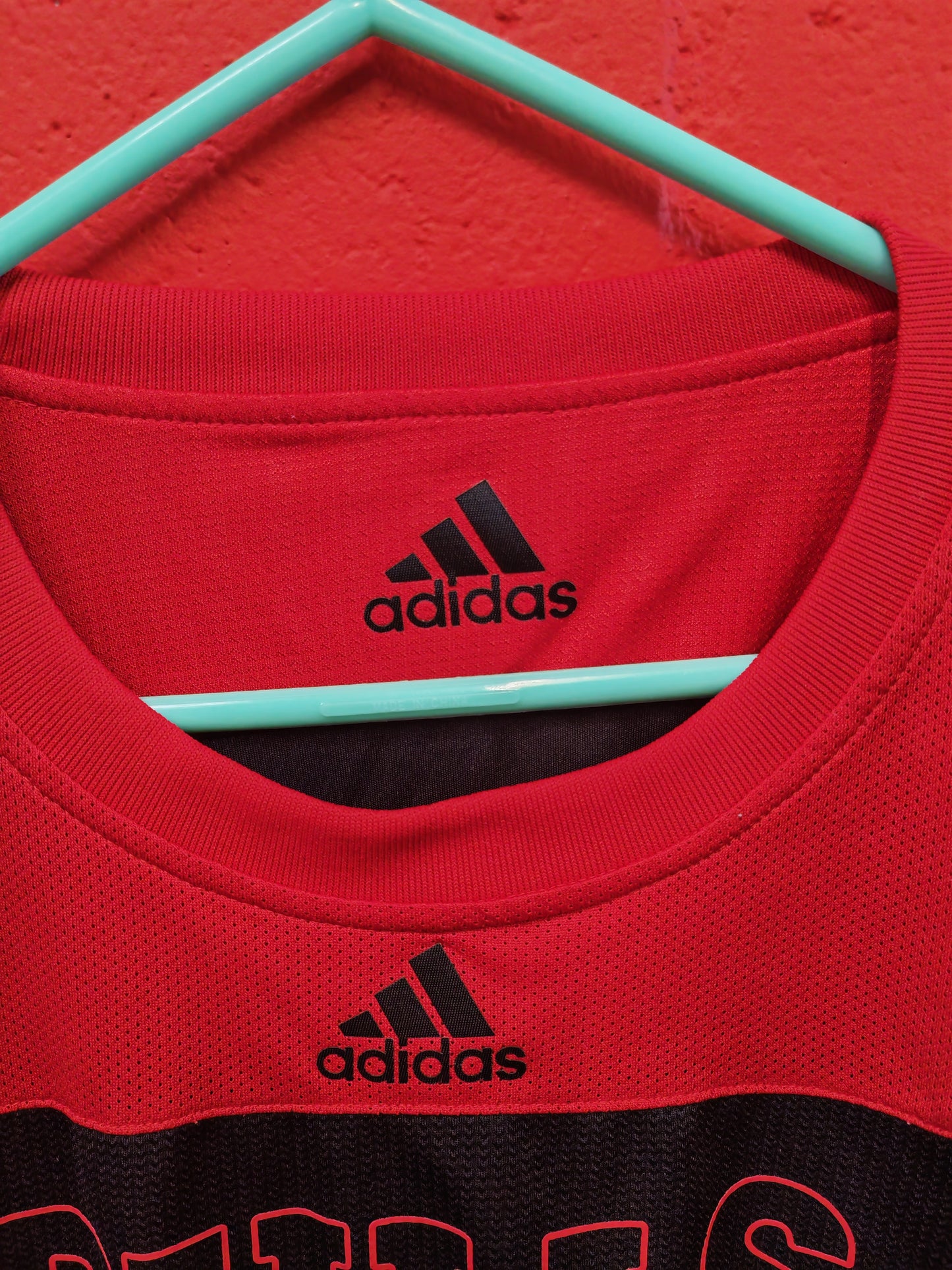 Adidas Chicago Bulls Reversible Training Jersey, Red/Black, Size L/XL