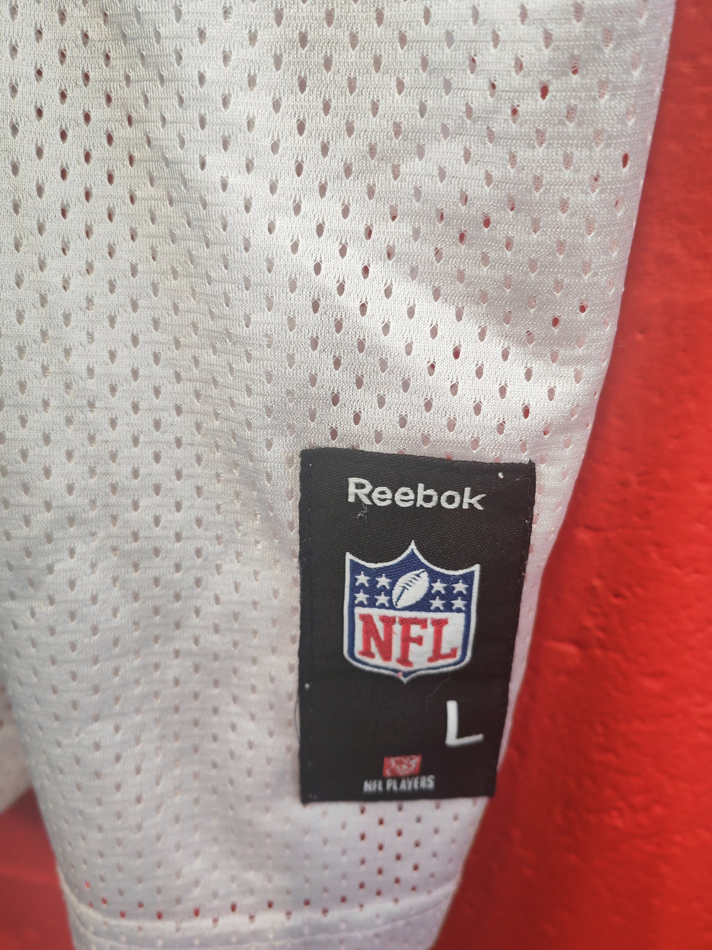 Youth Reebok Pittsburgh Steelers NFL Jersey, #10 Holmes, White, Size YL